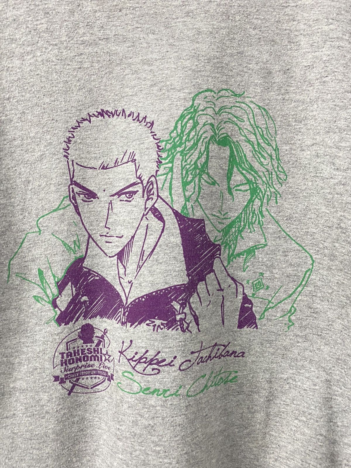 Anime × Cartoon Network × Japanese Brand Japanese Anime PRINCE OF TENNIS Kippei Senri Picture shirt Size US S / EU 44-46 / 1 - 3 Thumbnail