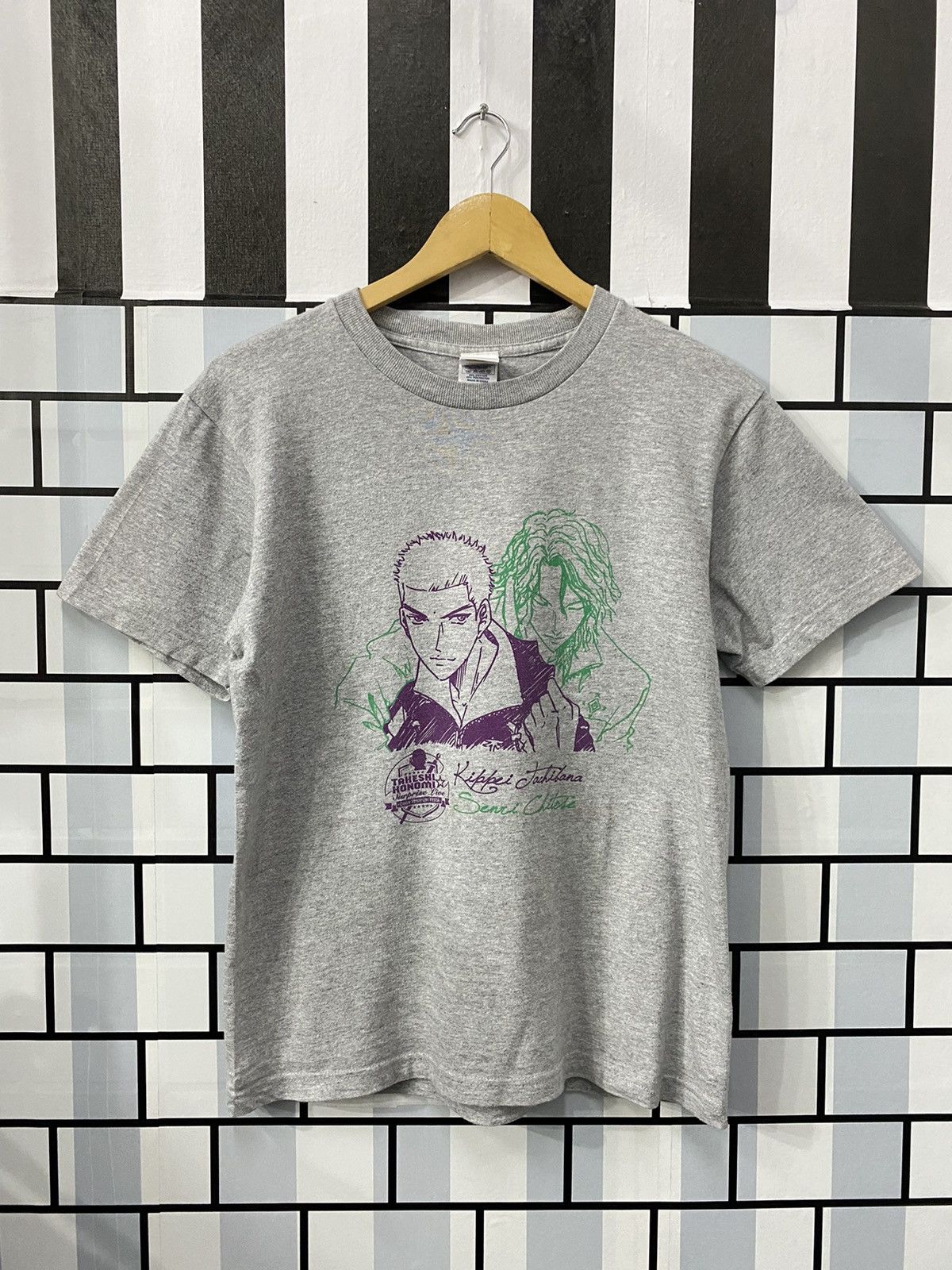 Anime × Cartoon Network × Japanese Brand Japanese Anime PRINCE OF TENNIS Kippei Senri Picture shirt Size US S / EU 44-46 / 1 - 1 Thumbnail