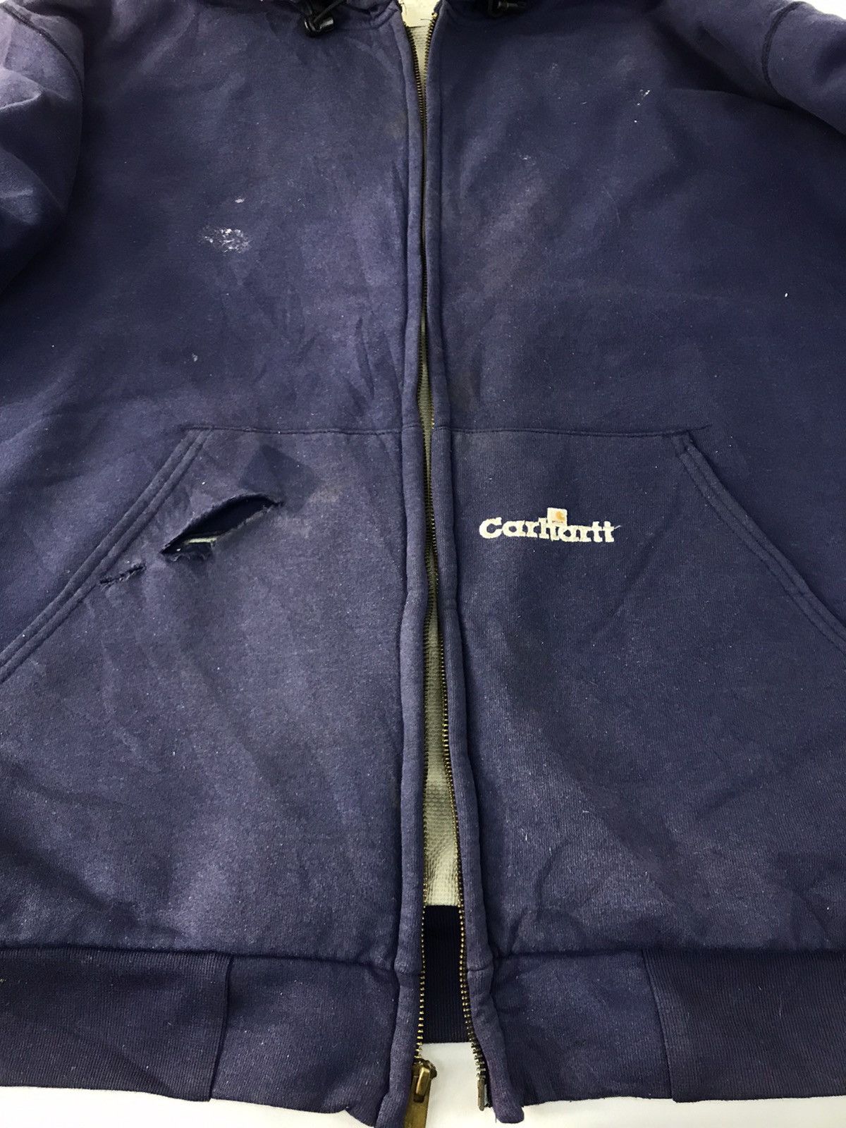 Carhartt Carhartt WIP Sweatshirt Hoodies Big Front Pocket Zipper Size US XXL / EU 58 / 5 - 17 Thumbnail