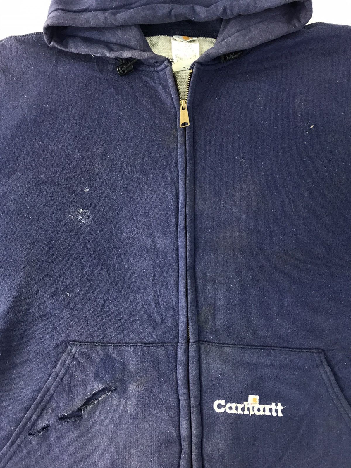 Carhartt Carhartt WIP Sweatshirt Hoodies Big Front Pocket Zipper Size US XXL / EU 58 / 5 - 4 Thumbnail