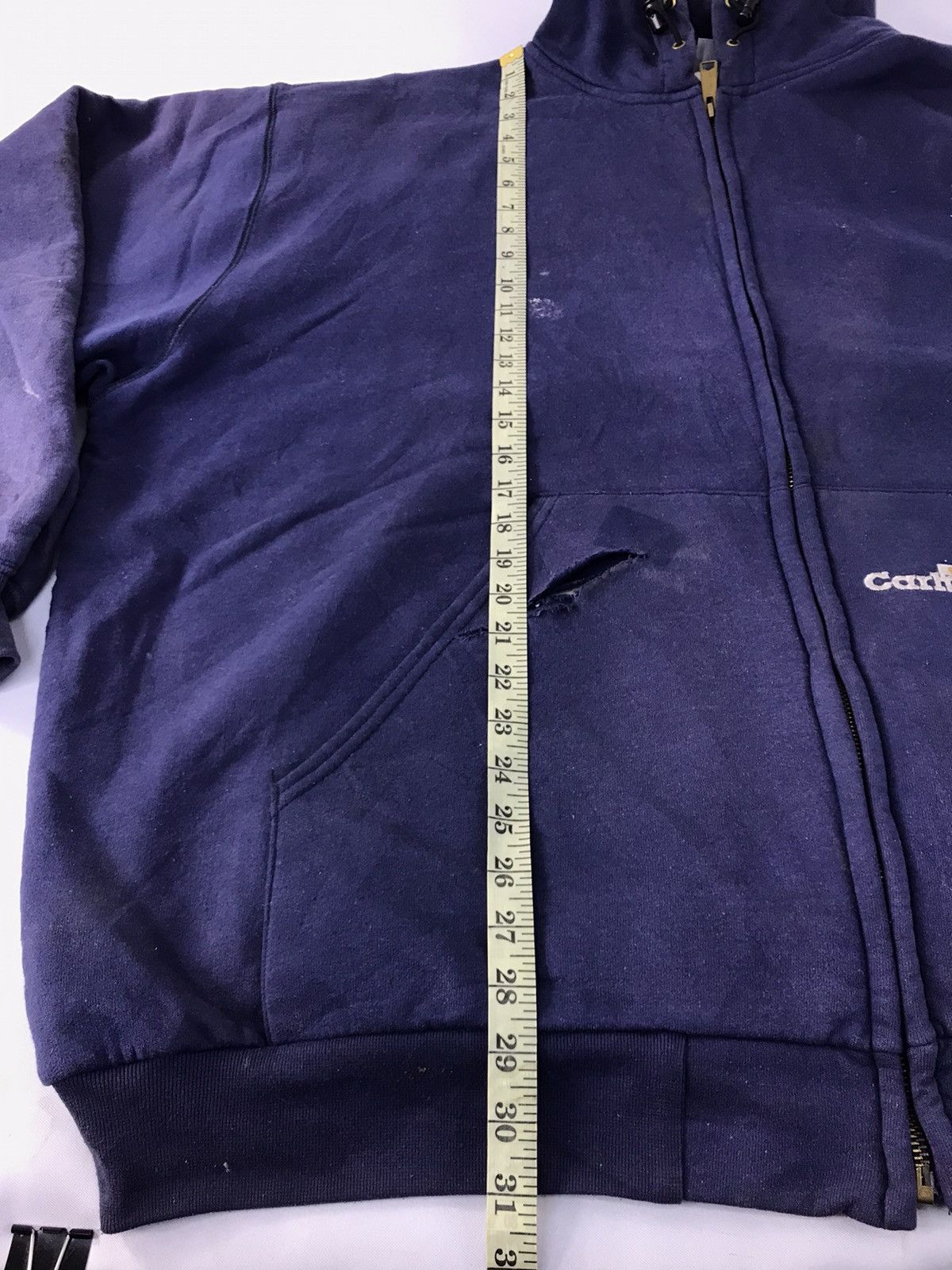 Carhartt Carhartt WIP Sweatshirt Hoodies Big Front Pocket Zipper Size US XXL / EU 58 / 5 - 12 Thumbnail