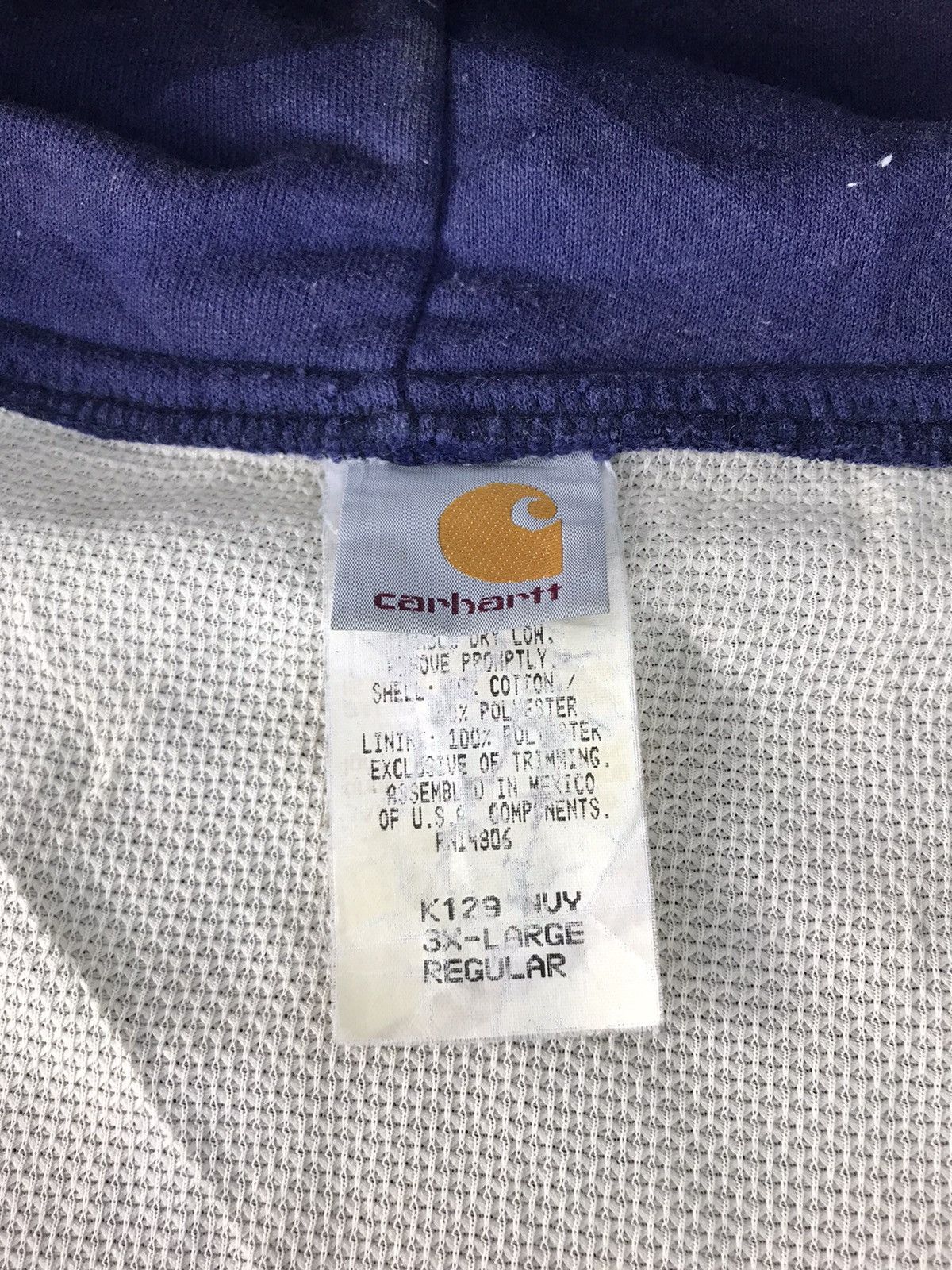 Carhartt Carhartt WIP Sweatshirt Hoodies Big Front Pocket Zipper Size US XXL / EU 58 / 5 - 8 Thumbnail