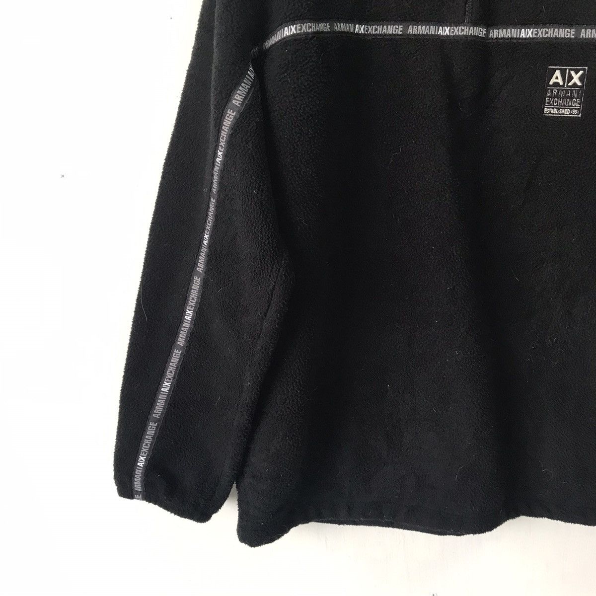 Armani Exchange Armani Exchange Tape Line Style Fleece Pullover Made in Usa Size US M / EU 48-50 / 2 - 6 Thumbnail