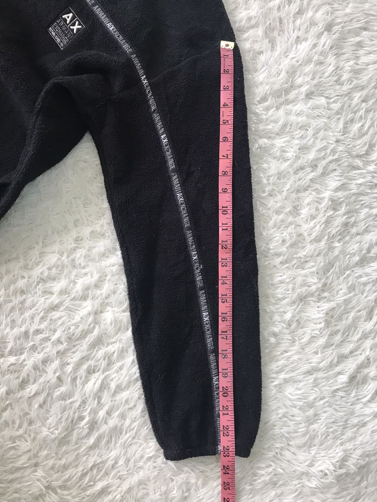 Armani Exchange Armani Exchange Tape Line Style Fleece Pullover Made in Usa Size US M / EU 48-50 / 2 - 16 Thumbnail