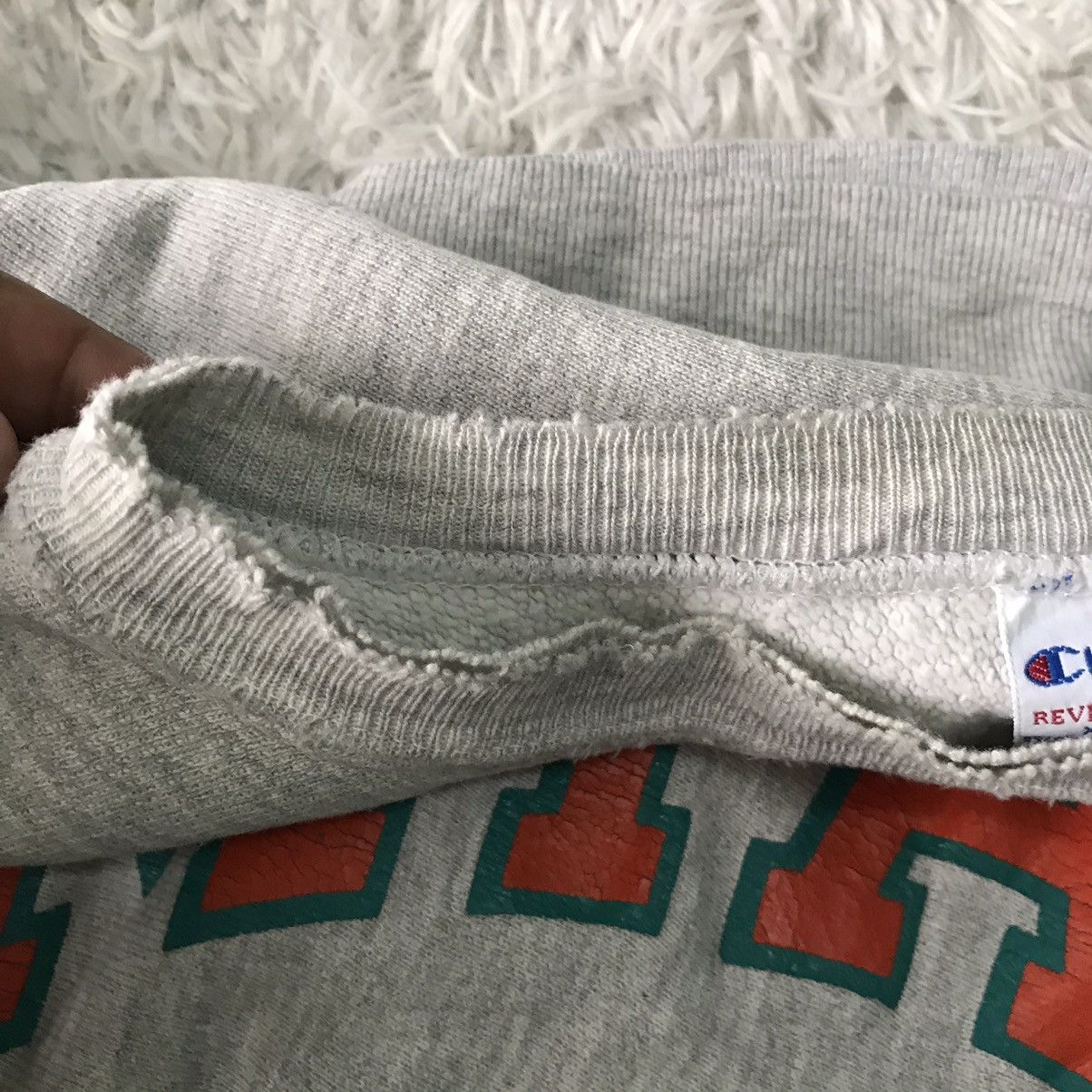 Champion Vtg 90s Champion Reverse Weave Miami Dolphins Sweatshirt Size US XL / EU 56 / 4 - 14 Thumbnail