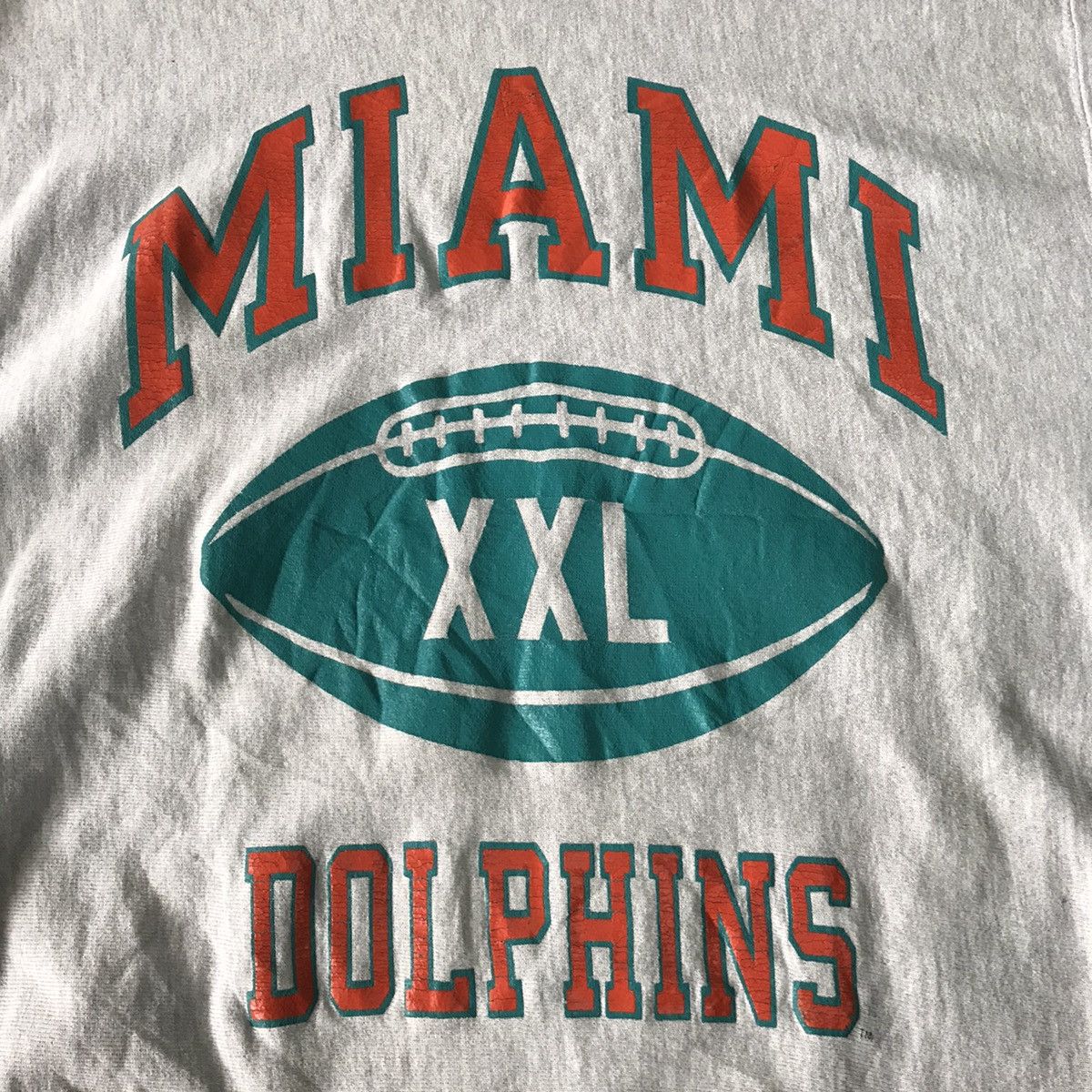 Champion Vtg 90s Champion Reverse Weave Miami Dolphins Sweatshirt Size US XL / EU 56 / 4 - 7 Thumbnail