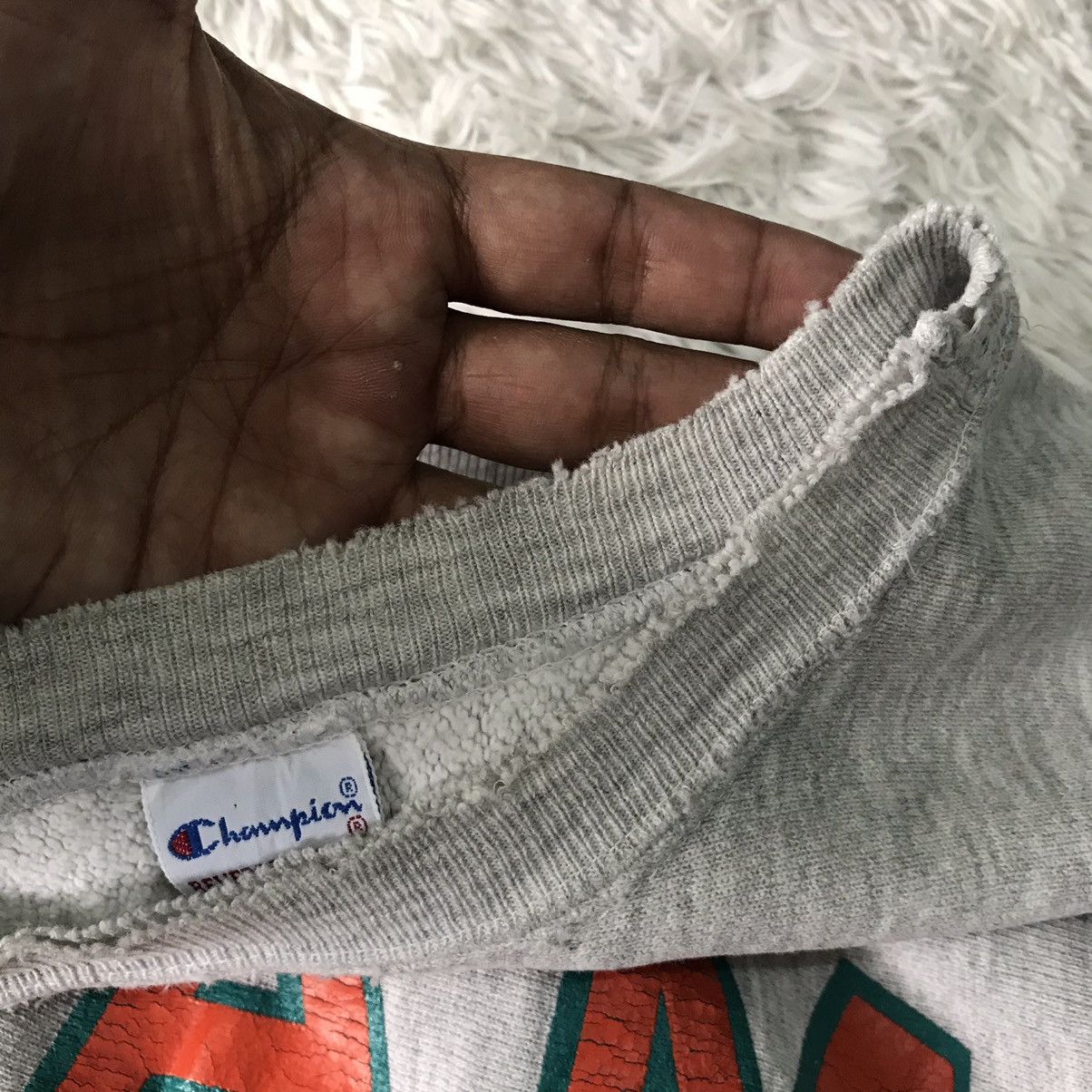 Champion Vtg 90s Champion Reverse Weave Miami Dolphins Sweatshirt Size US XL / EU 56 / 4 - 15 Thumbnail