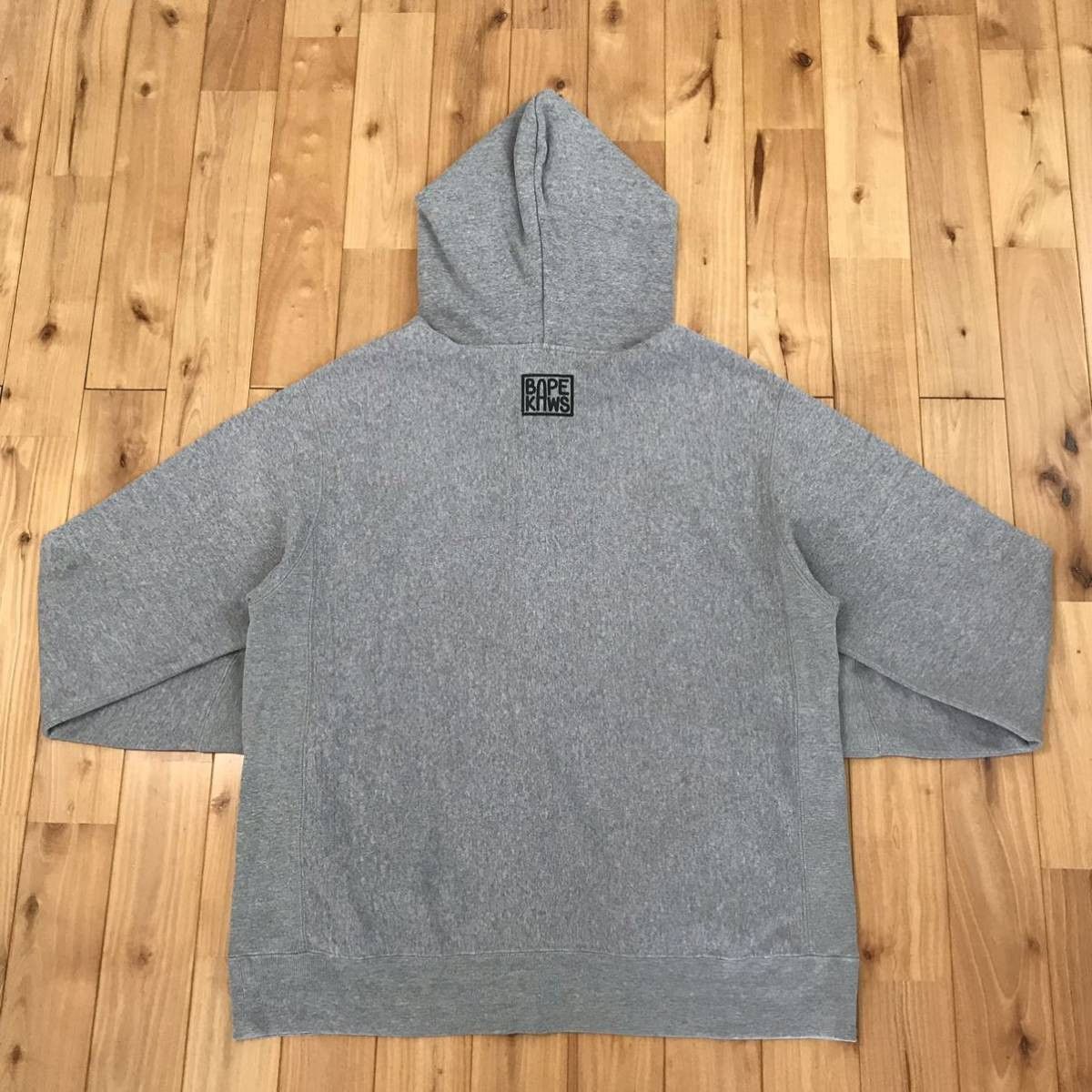 Bape × Kaws BAPE × kaws milo Full zip hoodie Gray Size US L / EU 52-54 / 3 - 3 Thumbnail