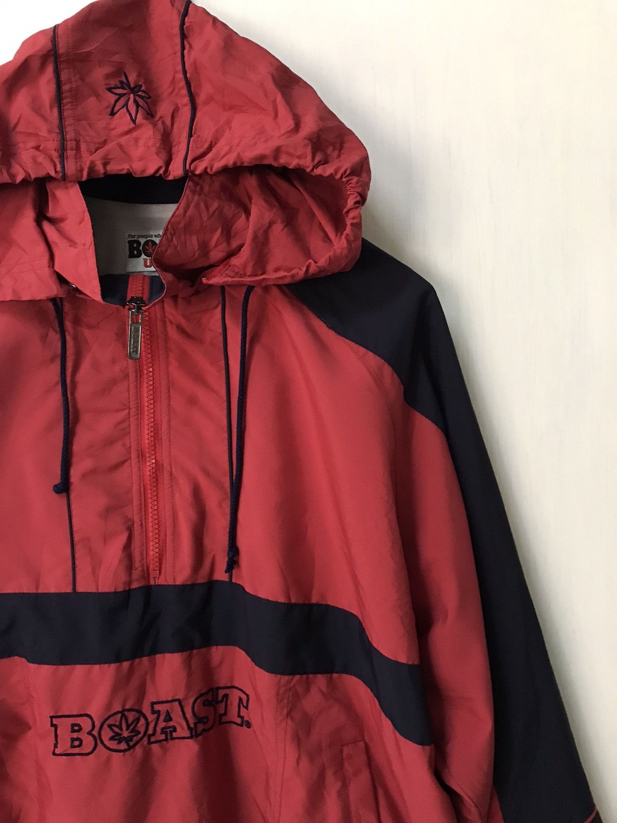 Boast 💥Steals💥Vtg Boast USA Jacket Hoodie Half Zip Size US S / EU 44-46 / 1 - 5 Thumbnail