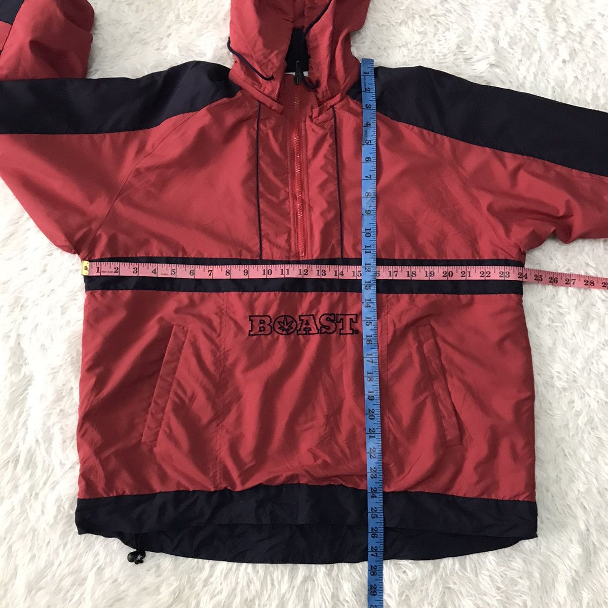Boast 💥Steals💥Vtg Boast USA Jacket Hoodie Half Zip Size US S / EU 44-46 / 1 - 17 Thumbnail