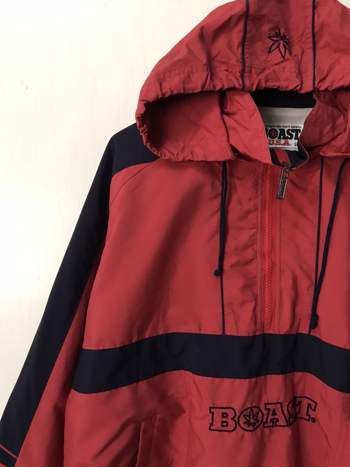 Boast 💥Steals💥Vtg Boast USA Jacket Hoodie Half Zip Size US S / EU 44-46 / 1 - 6 Thumbnail