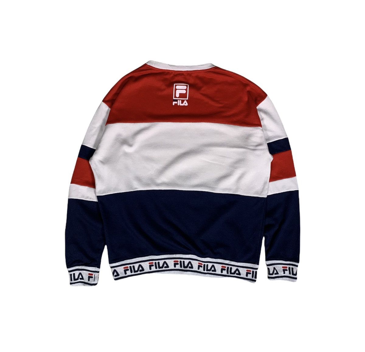 Fila × Vintage Rare Vintage Fila Sweatshirt Multicolour Size US M / EU 48-50 / 2 - 4 Thumbnail
