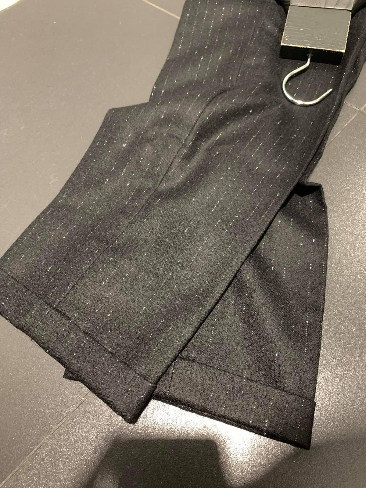 Saint Laurent Paris 19FW Metallic Pinstripes Suit (jacket + pants sz44) Size 44S - 14 Thumbnail