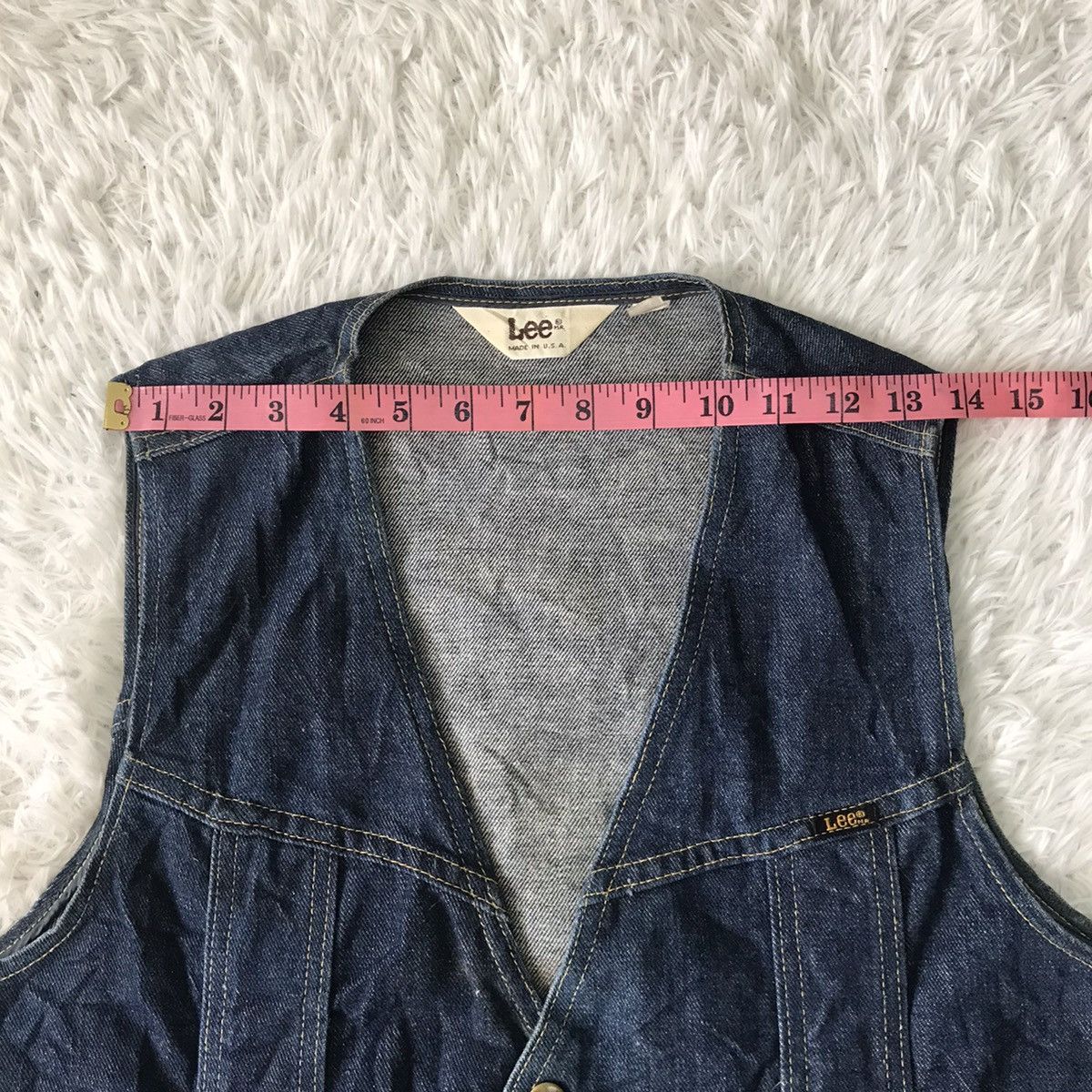 Lee Lee Denim Vest Made in Usa Size US M / EU 48-50 / 2 - 21 Thumbnail