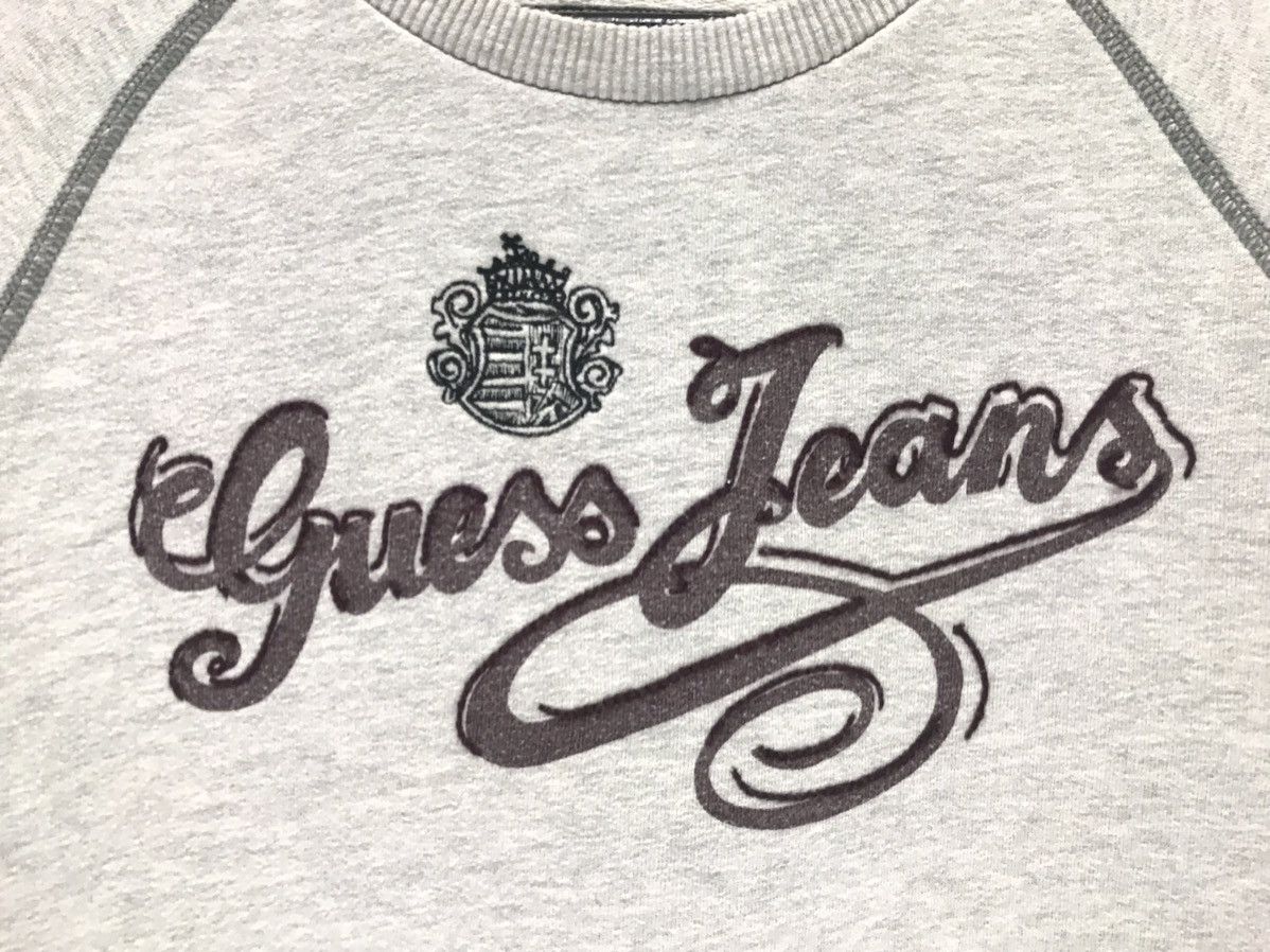 Georges Marciano × Guess Vintage Guess Jeans Big Logo Sweatshirt Size US S / EU 44-46 / 1 - 3 Thumbnail