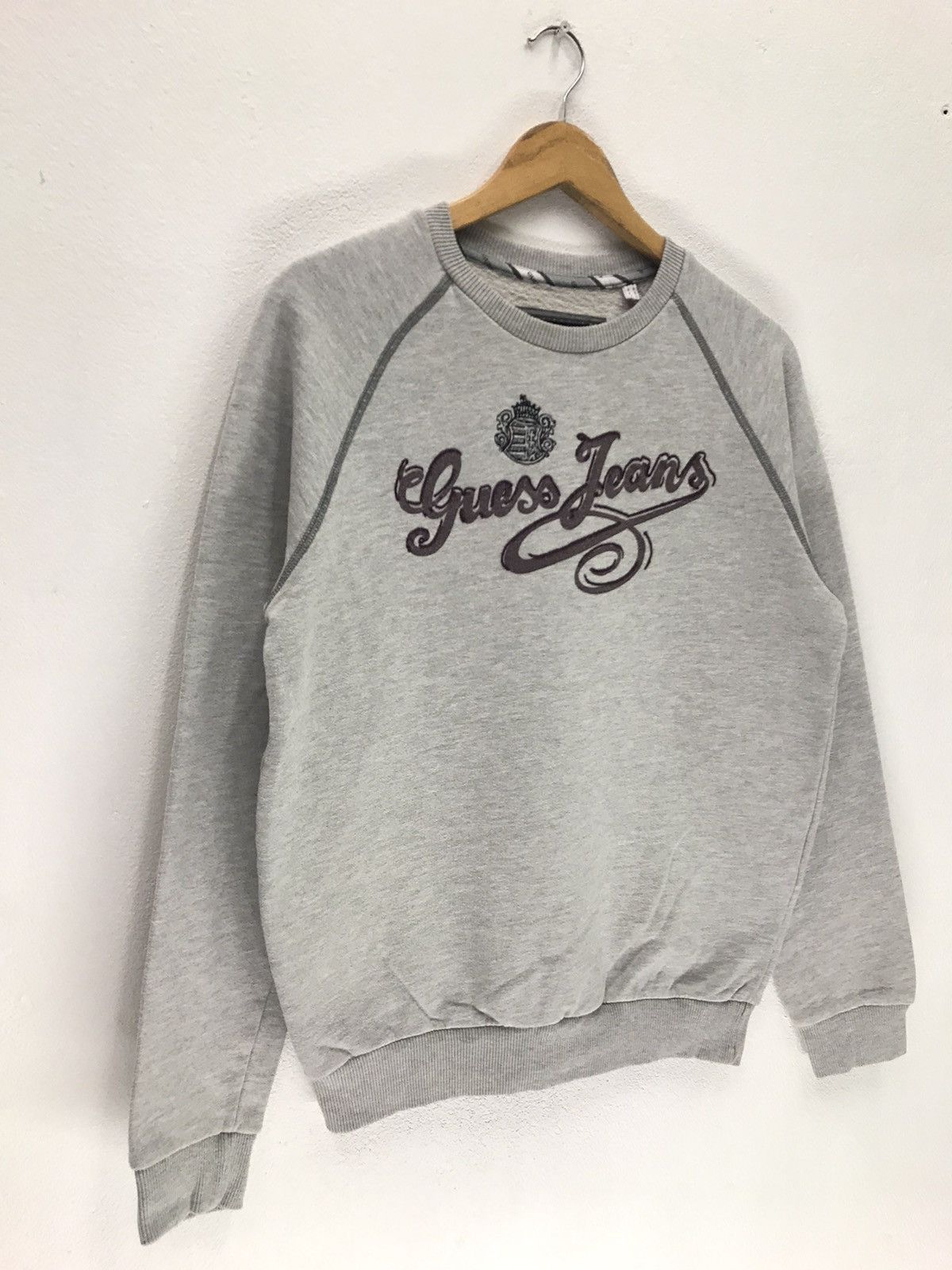 Georges Marciano × Guess Vintage Guess Jeans Big Logo Sweatshirt Size US S / EU 44-46 / 1 - 5 Thumbnail