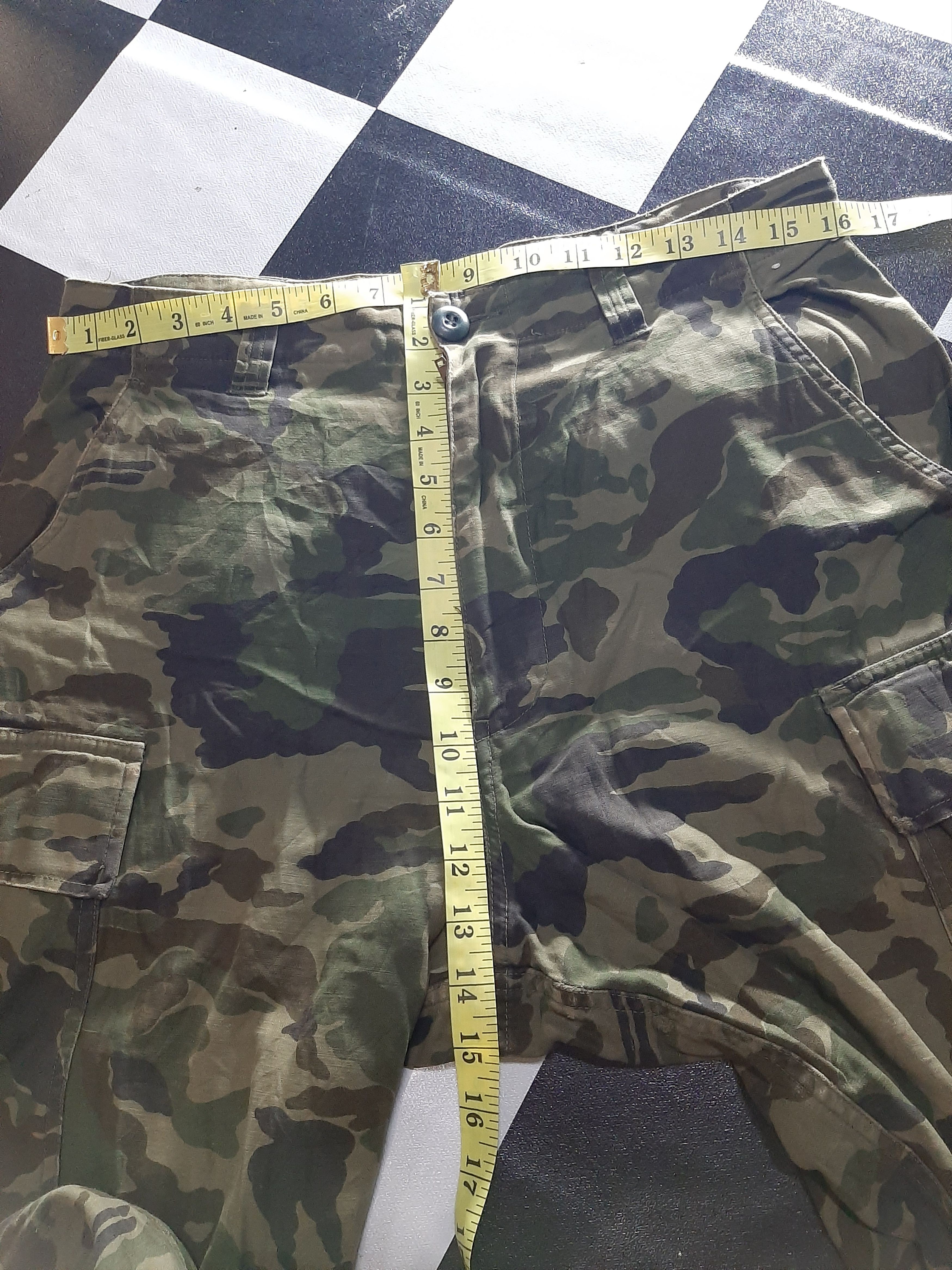 Japanese Brand × Vintage VINTAGE EVEN RIVER CAMO CARGO JAPANESE BRAND MULTI POCKET Size US 32 / EU 48 - 18 Thumbnail