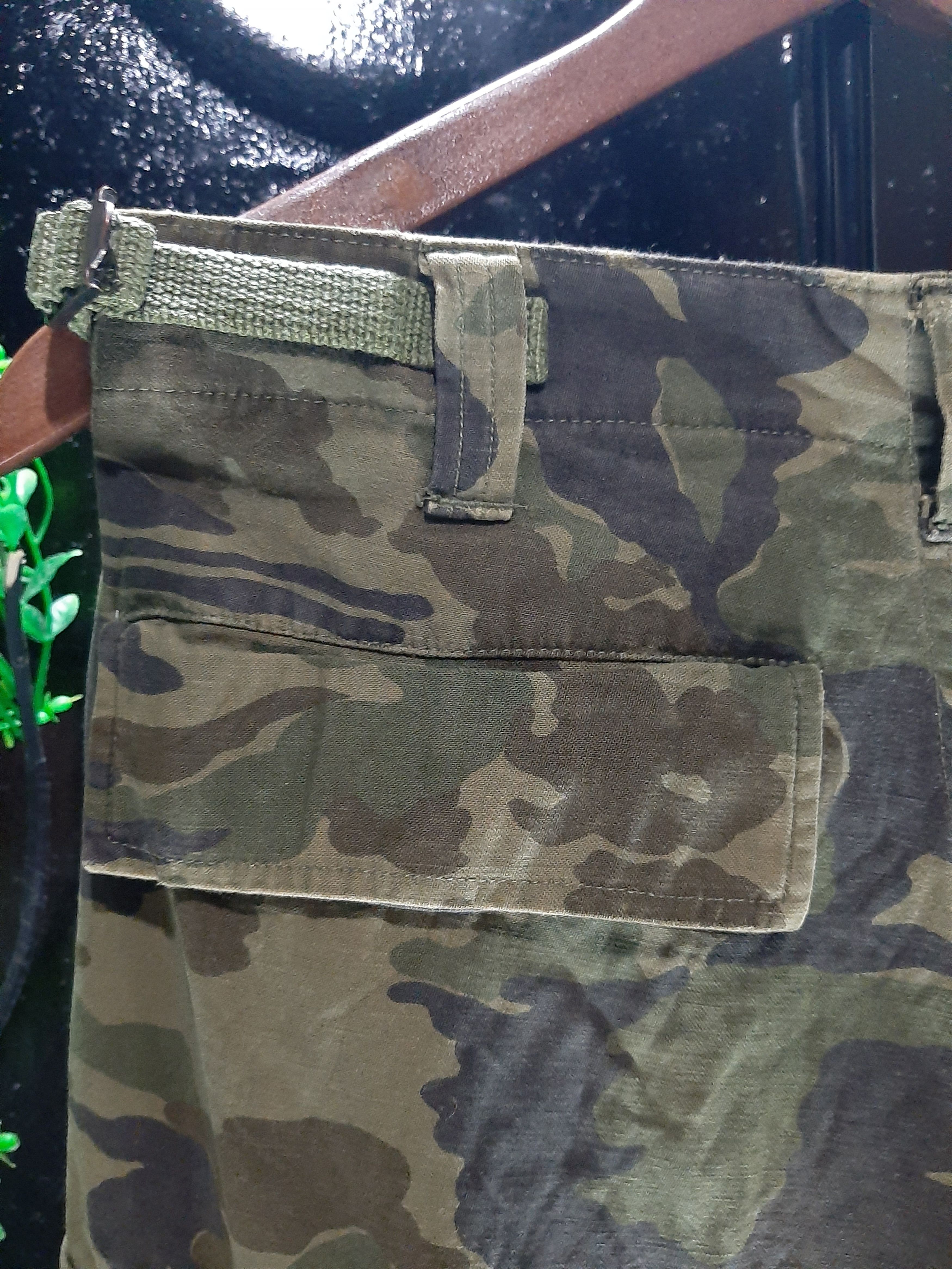 Japanese Brand × Vintage VINTAGE EVEN RIVER CAMO CARGO JAPANESE BRAND MULTI POCKET Size US 32 / EU 48 - 6 Thumbnail