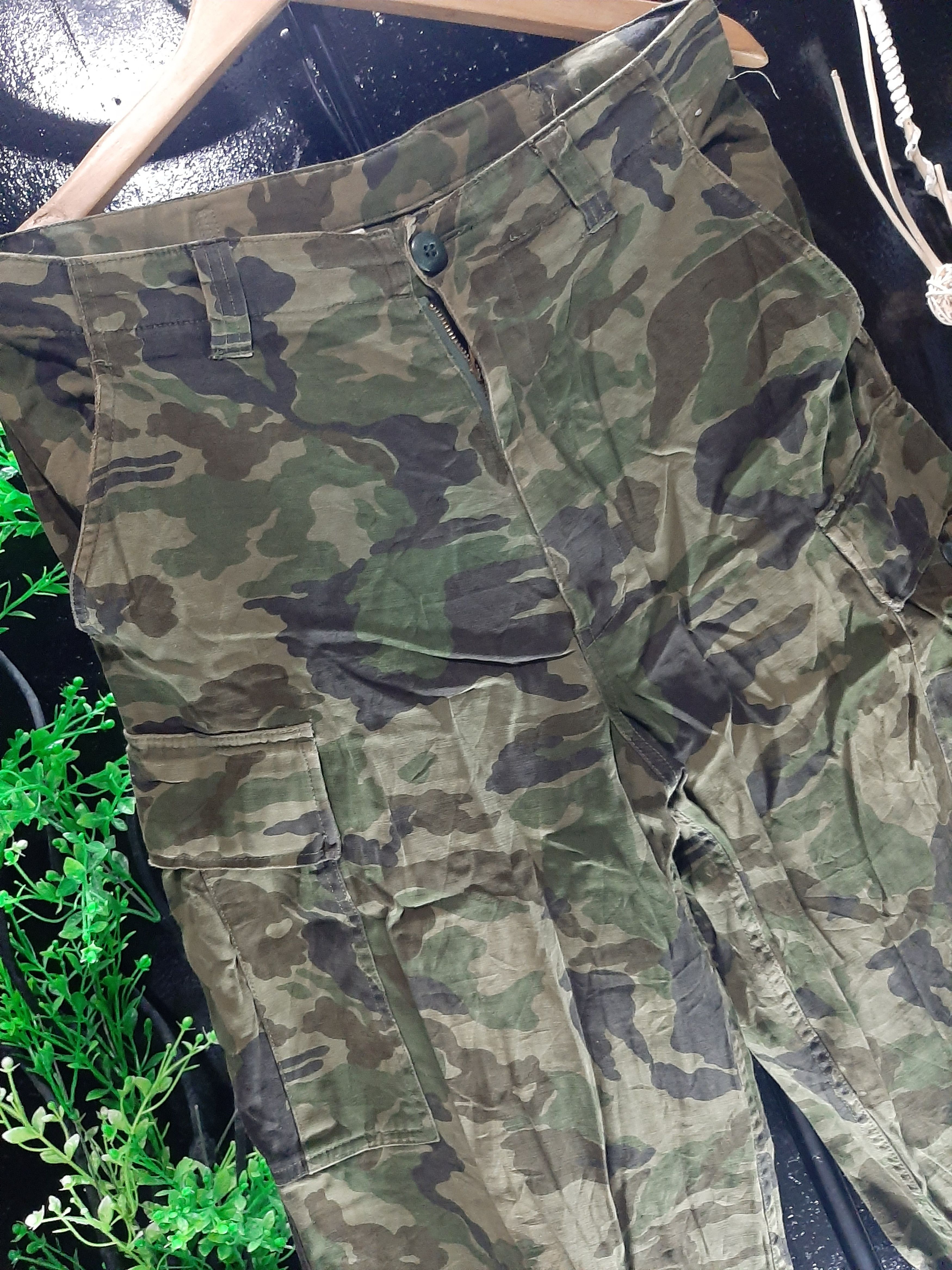 Japanese Brand × Vintage VINTAGE EVEN RIVER CAMO CARGO JAPANESE BRAND MULTI POCKET Size US 32 / EU 48 - 8 Thumbnail