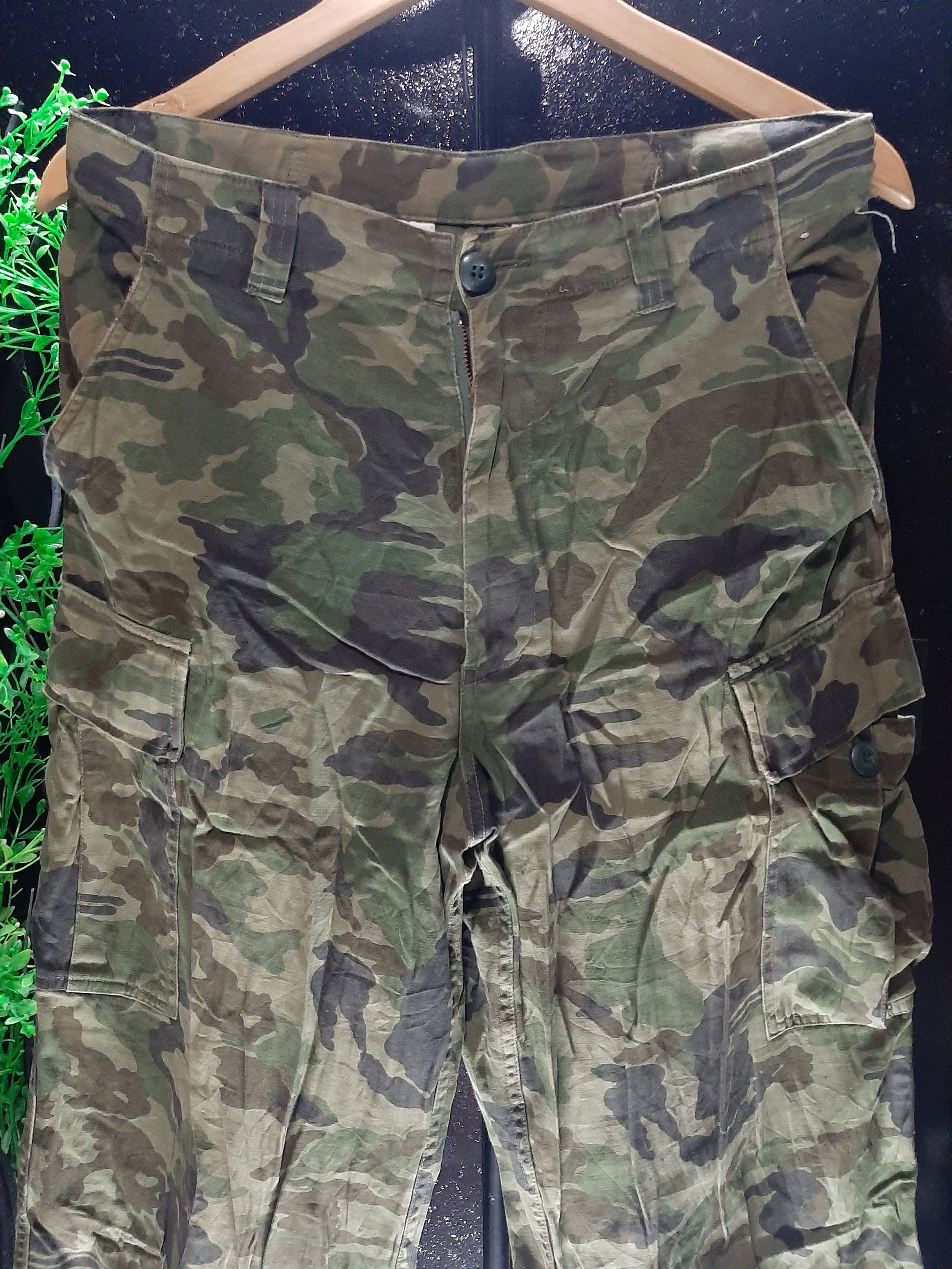 Japanese Brand × Vintage VINTAGE EVEN RIVER CAMO CARGO JAPANESE BRAND MULTI POCKET Size US 32 / EU 48 - 9 Thumbnail