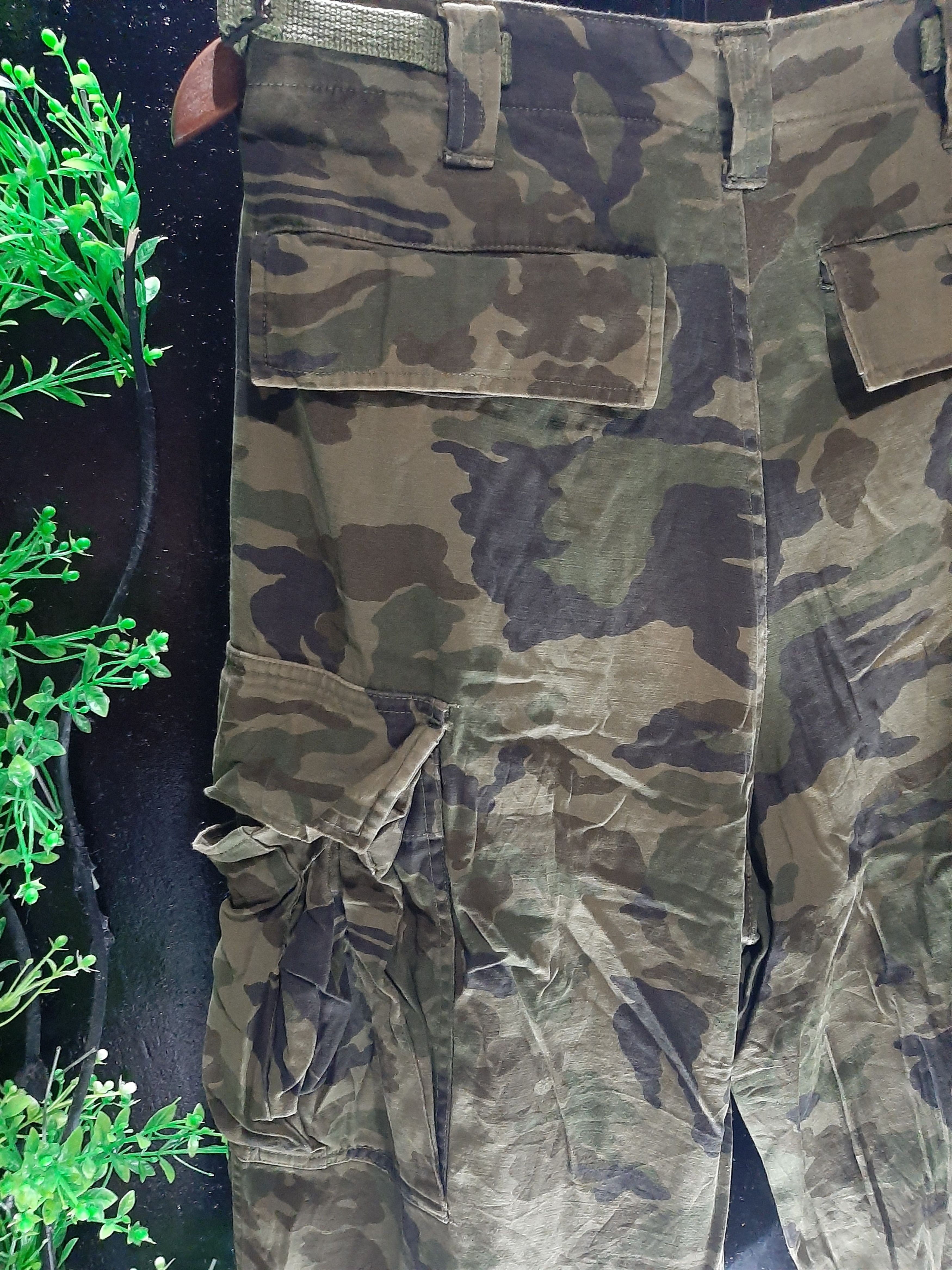 Japanese Brand × Vintage VINTAGE EVEN RIVER CAMO CARGO JAPANESE BRAND MULTI POCKET Size US 32 / EU 48 - 3 Thumbnail