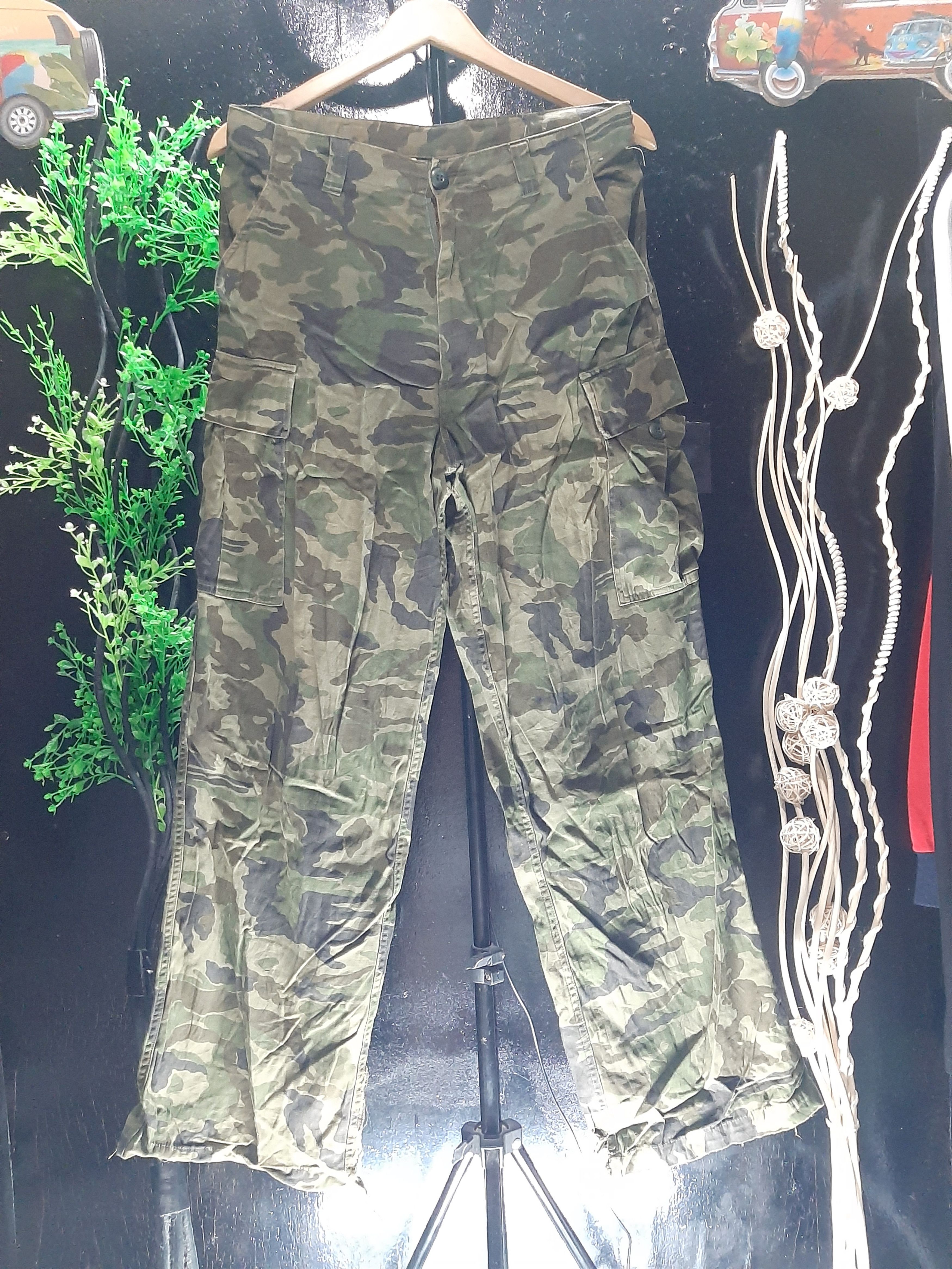 Japanese Brand × Vintage VINTAGE EVEN RIVER CAMO CARGO JAPANESE BRAND MULTI POCKET Size US 32 / EU 48 - 7 Thumbnail