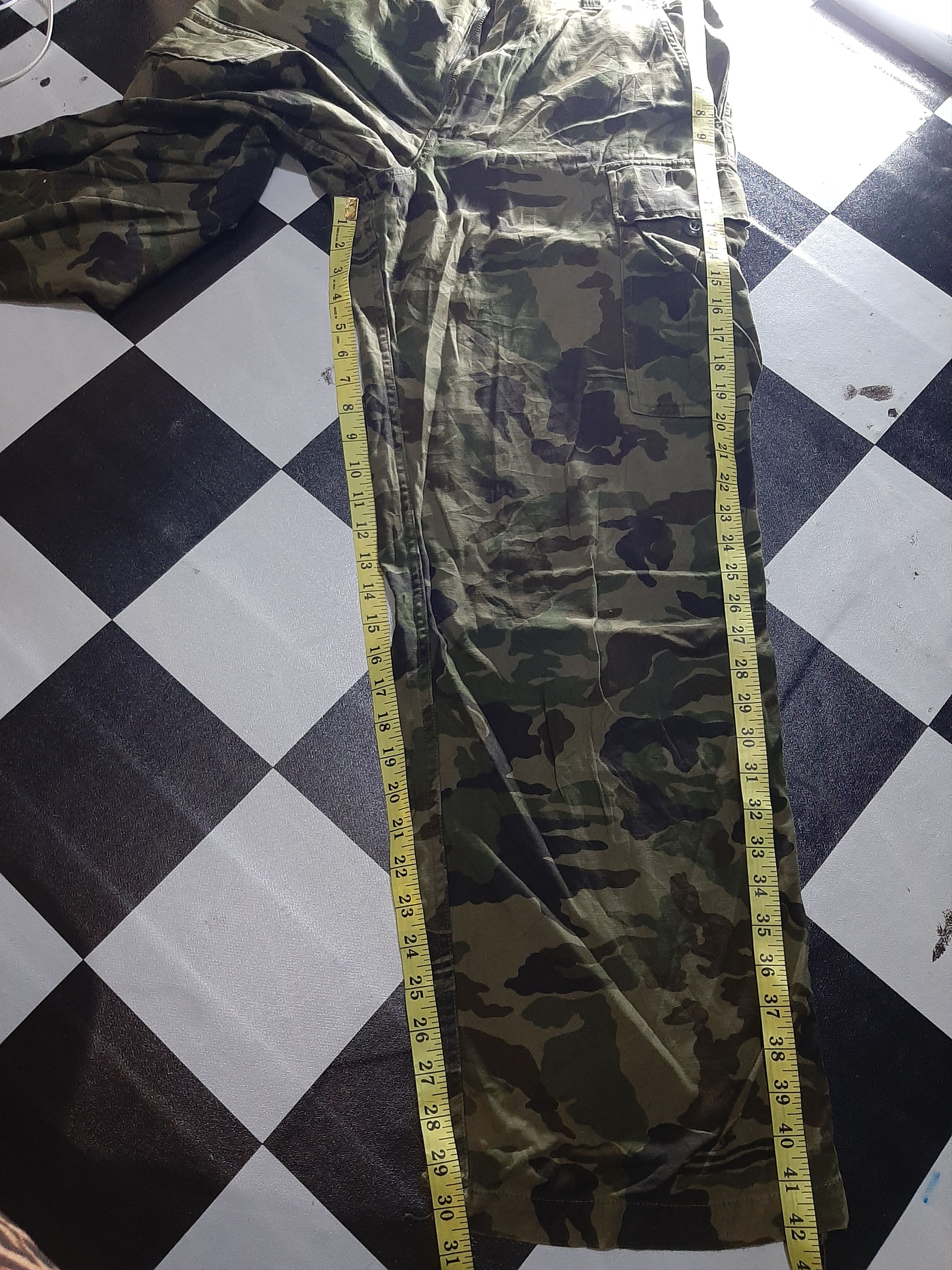 Japanese Brand × Vintage VINTAGE EVEN RIVER CAMO CARGO JAPANESE BRAND MULTI POCKET Size US 32 / EU 48 - 16 Thumbnail