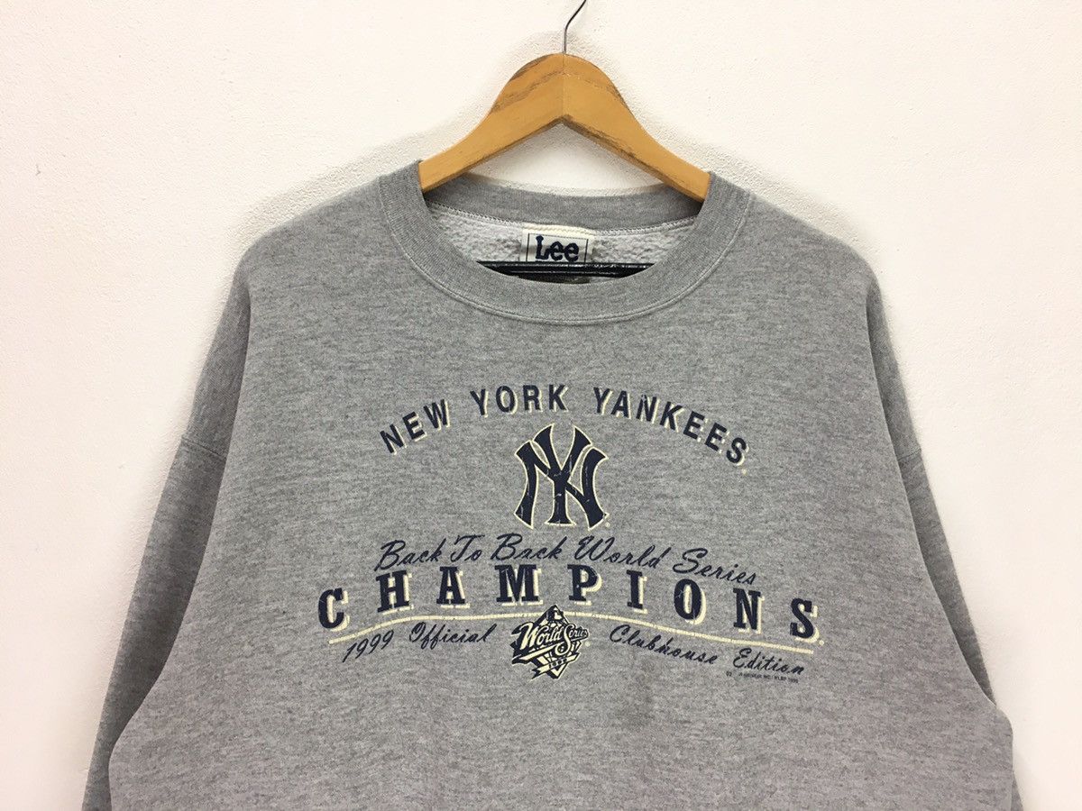 Lee × MLB × New York Yankees Vintage 1999 New York Yankess MLB Baseball Sweatshirt Size US L / EU 52-54 / 3 - 2 Thumbnail
