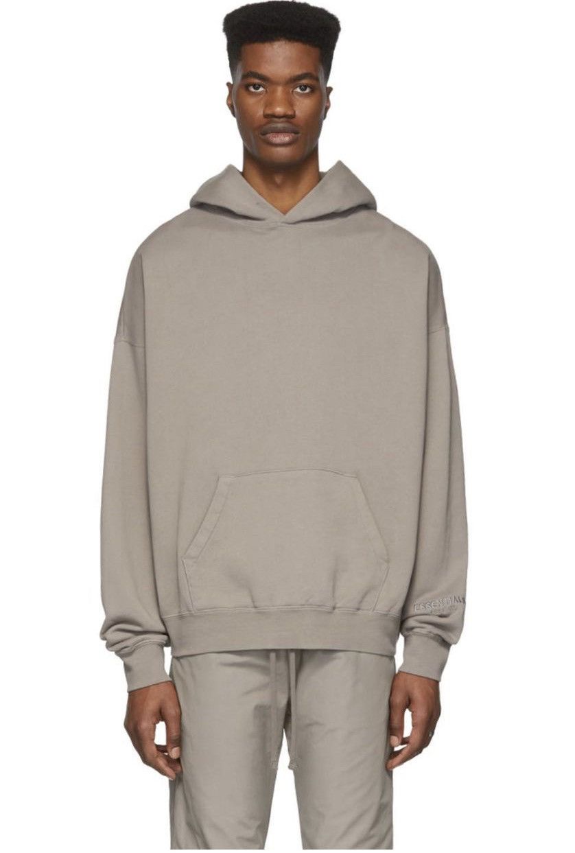Essentials Fear of God Essentials Grey Flannel Hoodie Size US S / EU 44-46 / 1 - 1 Thumbnail