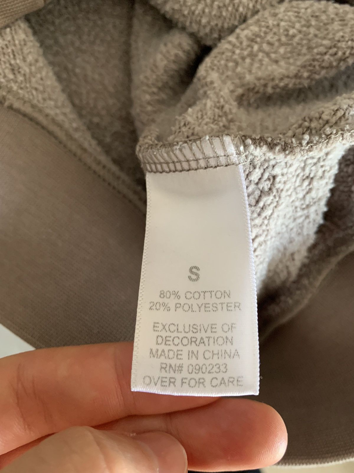 Essentials Fear of God Essentials Grey Flannel Hoodie Size US S / EU 44-46 / 1 - 9 Thumbnail