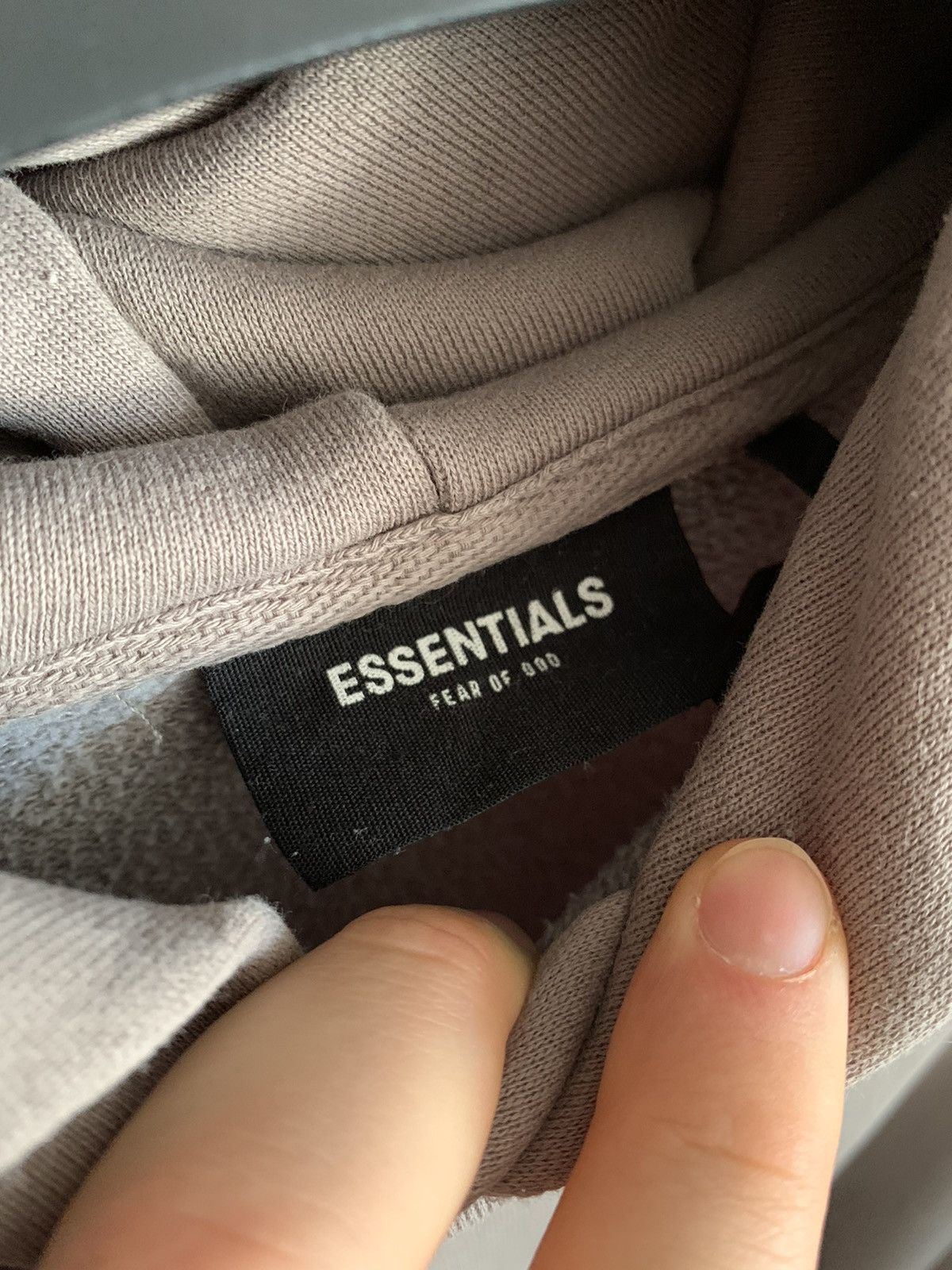 Essentials Fear of God Essentials Grey Flannel Hoodie Size US S / EU 44-46 / 1 - 6 Thumbnail