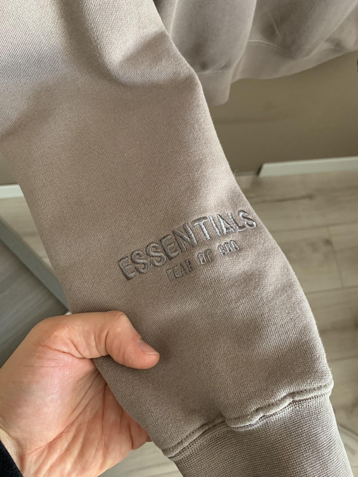 Essentials Fear of God Essentials Grey Flannel Hoodie Size US S / EU 44-46 / 1 - 8 Thumbnail