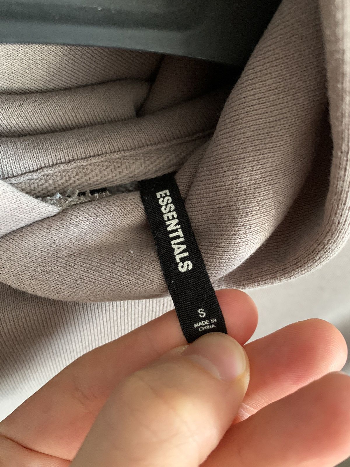 Essentials Fear of God Essentials Grey Flannel Hoodie Size US S / EU 44-46 / 1 - 7 Thumbnail