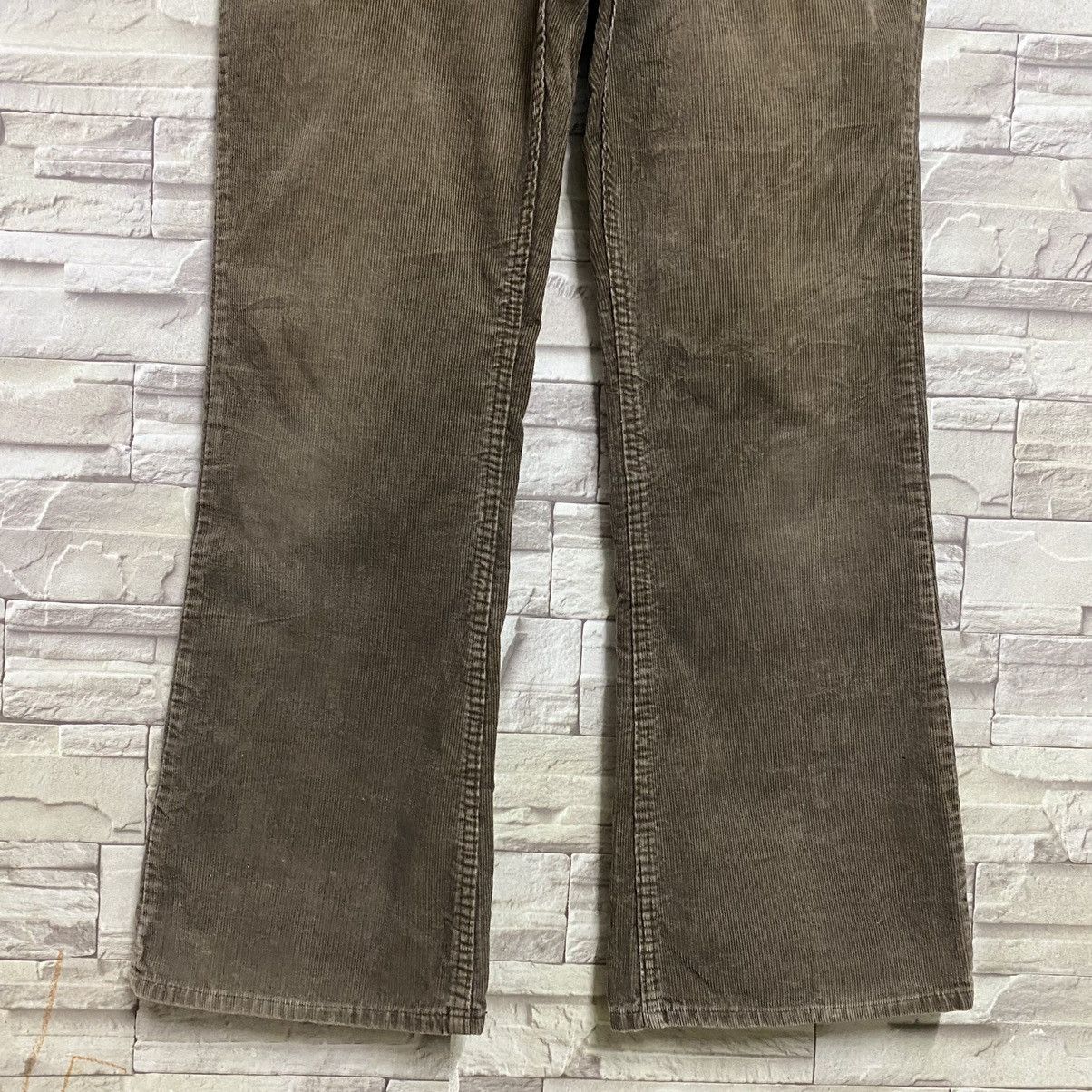 Levi's Vintage 70s Levis 646 flare Corduroy Pants 32x29 Size US 32 / EU 48 - 5 Thumbnail