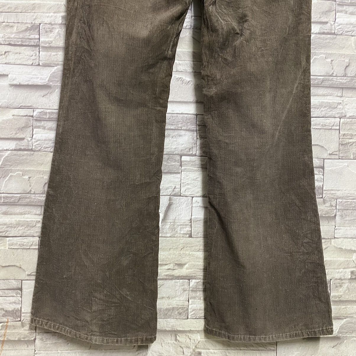 Levi's Vintage 70s Levis 646 flare Corduroy Pants 32x29 Size US 32 / EU 48 - 8 Thumbnail