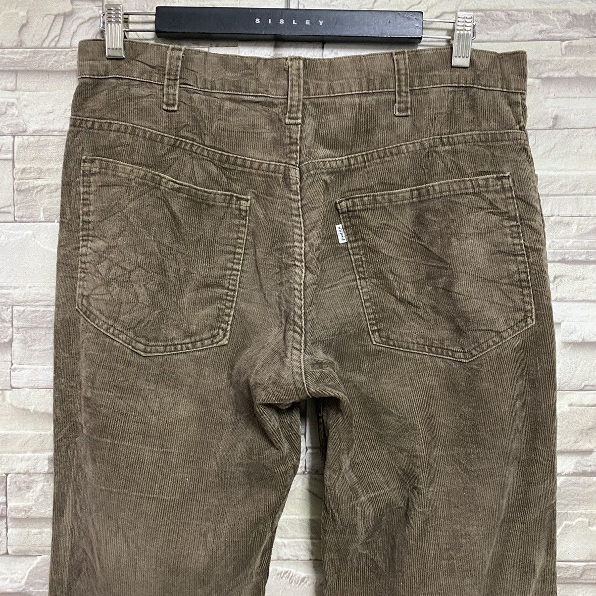 Levi's Vintage 70s Levis 646 flare Corduroy Pants 32x29 Size US 32 / EU 48 - 7 Thumbnail