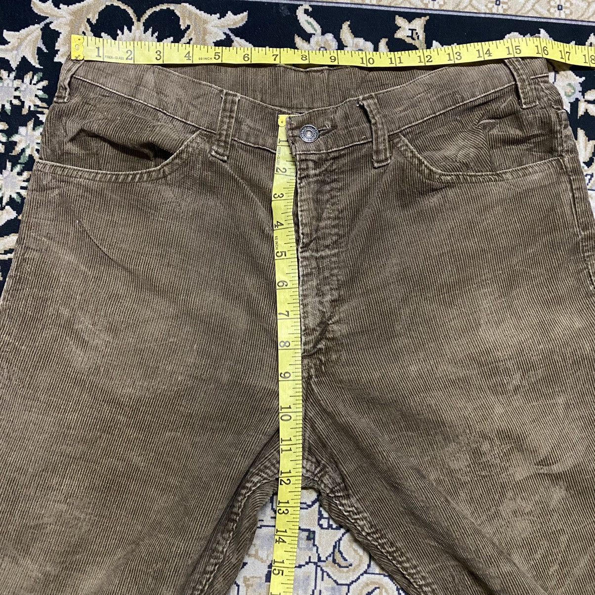 Levi's Vintage 70s Levis 646 flare Corduroy Pants 32x29 Size US 32 / EU 48 - 14 Thumbnail