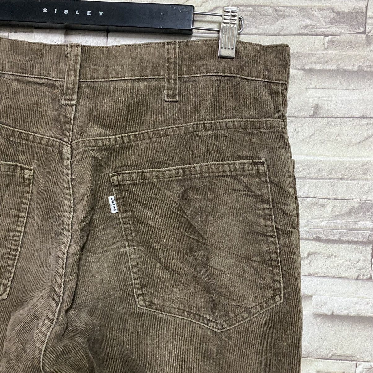 Levi's Vintage 70s Levis 646 flare Corduroy Pants 32x29 Size US 32 / EU 48 - 9 Thumbnail