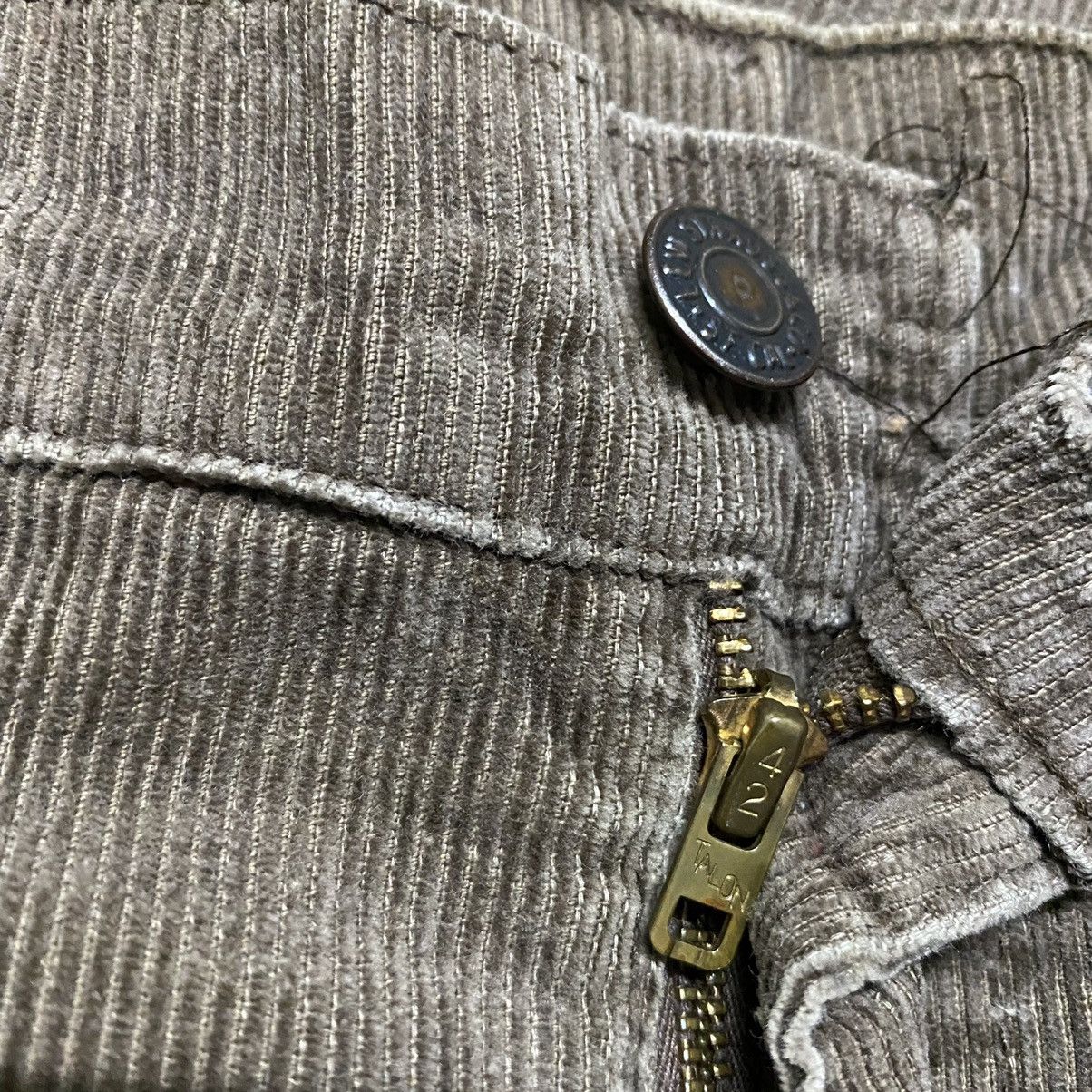 Levi's Vintage 70s Levis 646 flare Corduroy Pants 32x29 Size US 32 / EU 48 - 11 Thumbnail