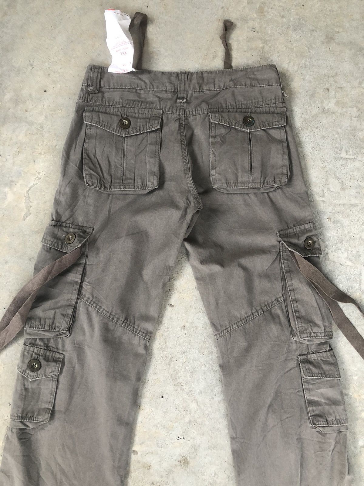Seditionaries yakey cargo pants tactical multipocket bondage grey Size US 30 / EU 46 - 4 Thumbnail