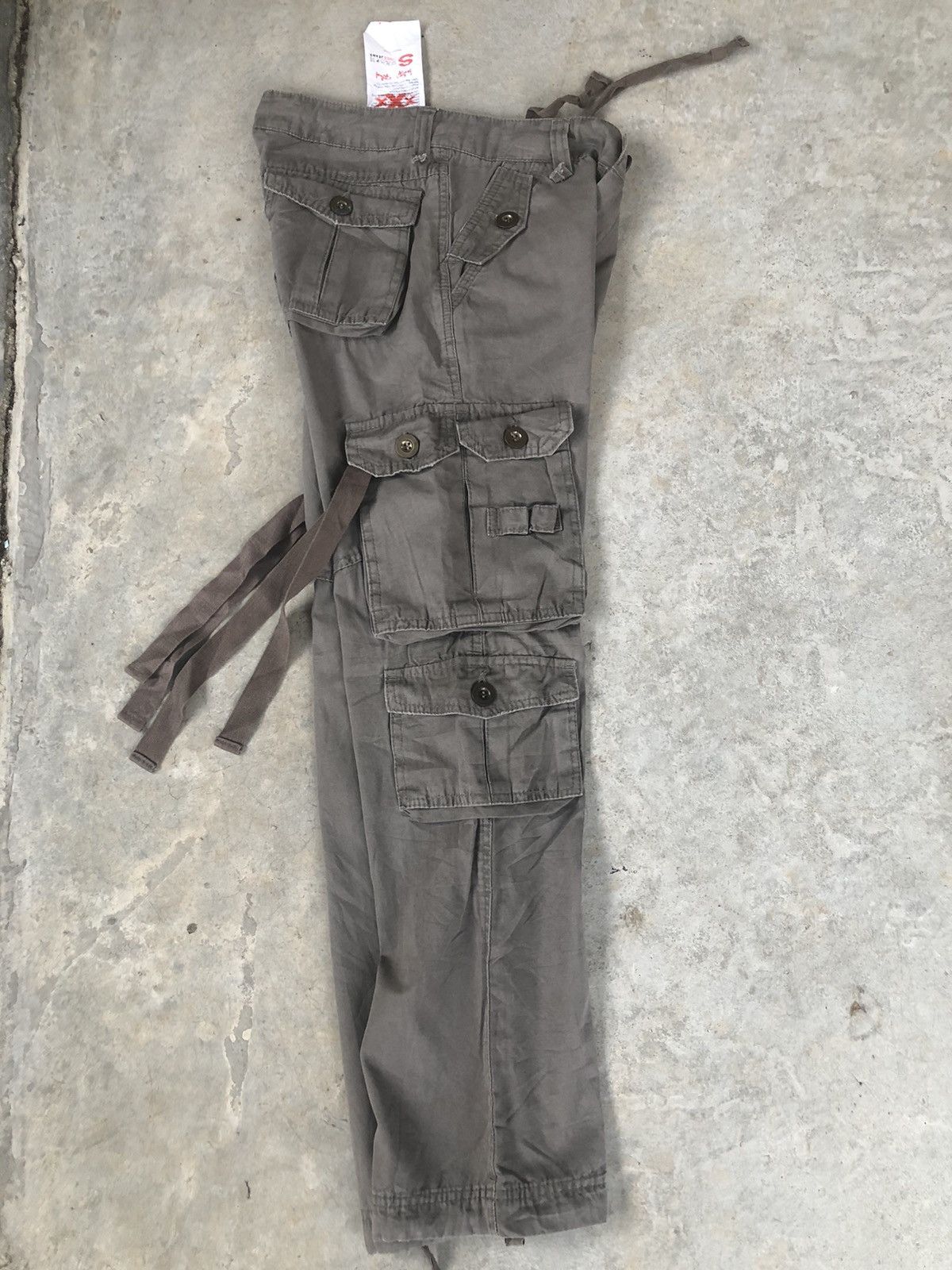 Seditionaries yakey cargo pants tactical multipocket bondage grey Size US 30 / EU 46 - 8 Thumbnail