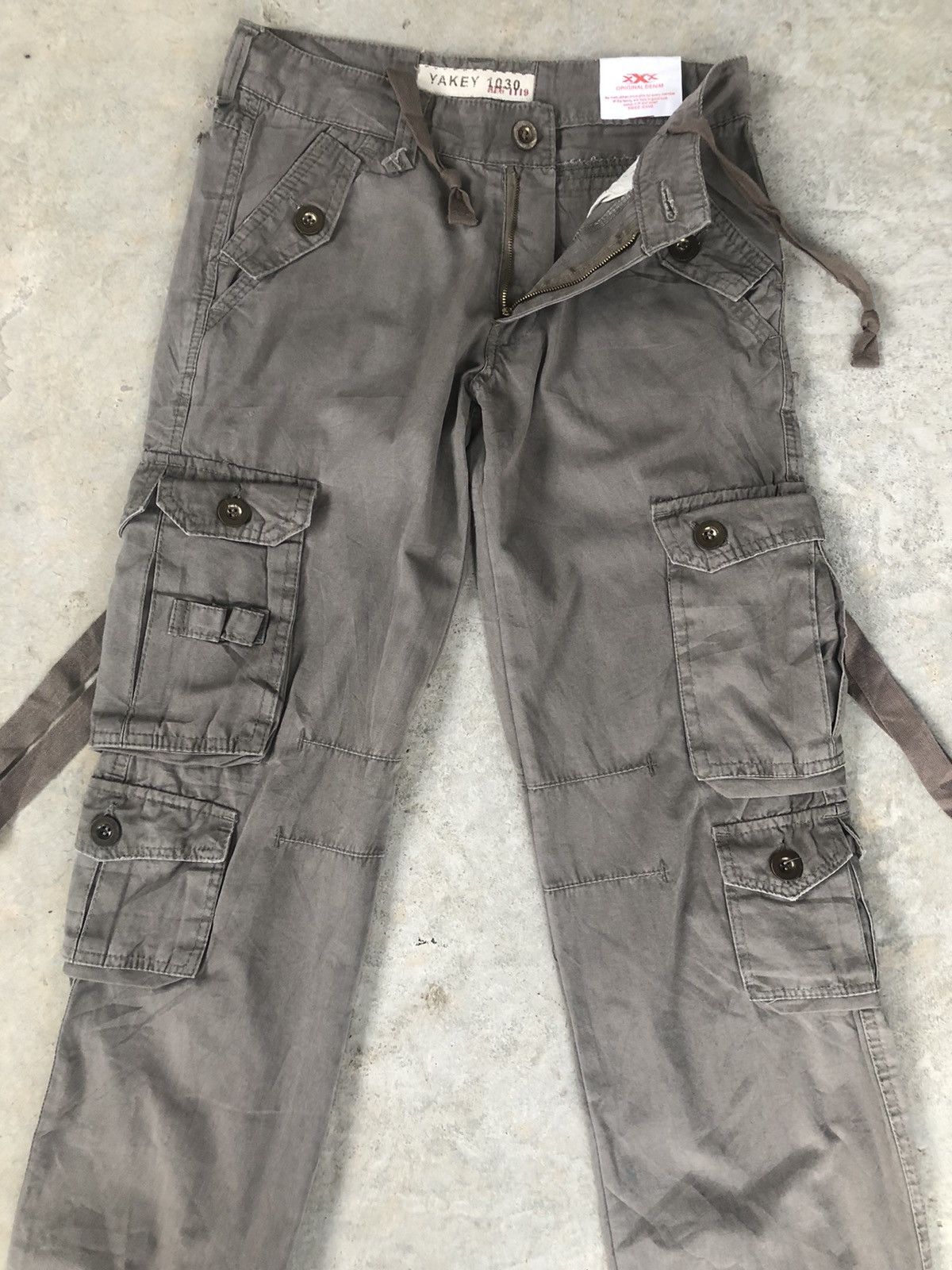 Seditionaries yakey cargo pants tactical multipocket bondage grey Size US 30 / EU 46 - 3 Thumbnail