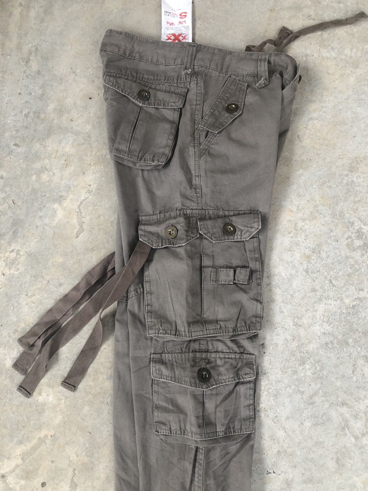 Seditionaries yakey cargo pants tactical multipocket bondage grey Size US 30 / EU 46 - 6 Thumbnail