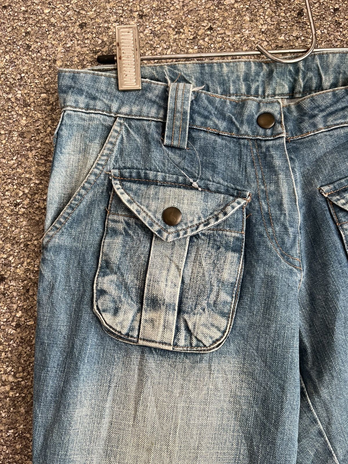 If Six Was Nine × Japanese Brand × Tornado Mart flared Japanese brand jeans ft45 Size US 30 / EU 46 - 3 Thumbnail