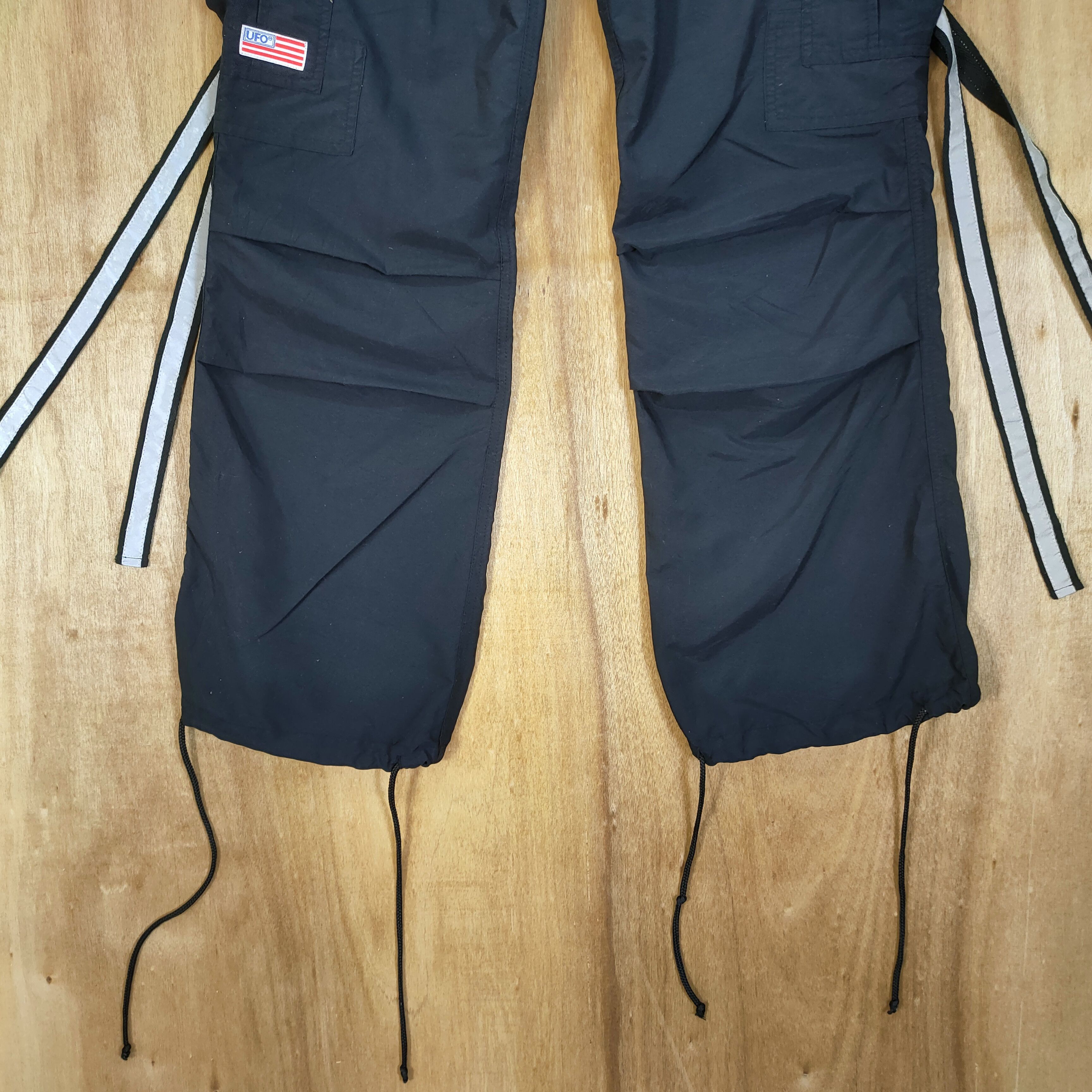 Japanese Brand × Seditionaries × Vintage VINTAGE UFO WOMEN BONDAGE CARGO PANTS/ PARACHUTE PANTS Size 29" - 3 Thumbnail