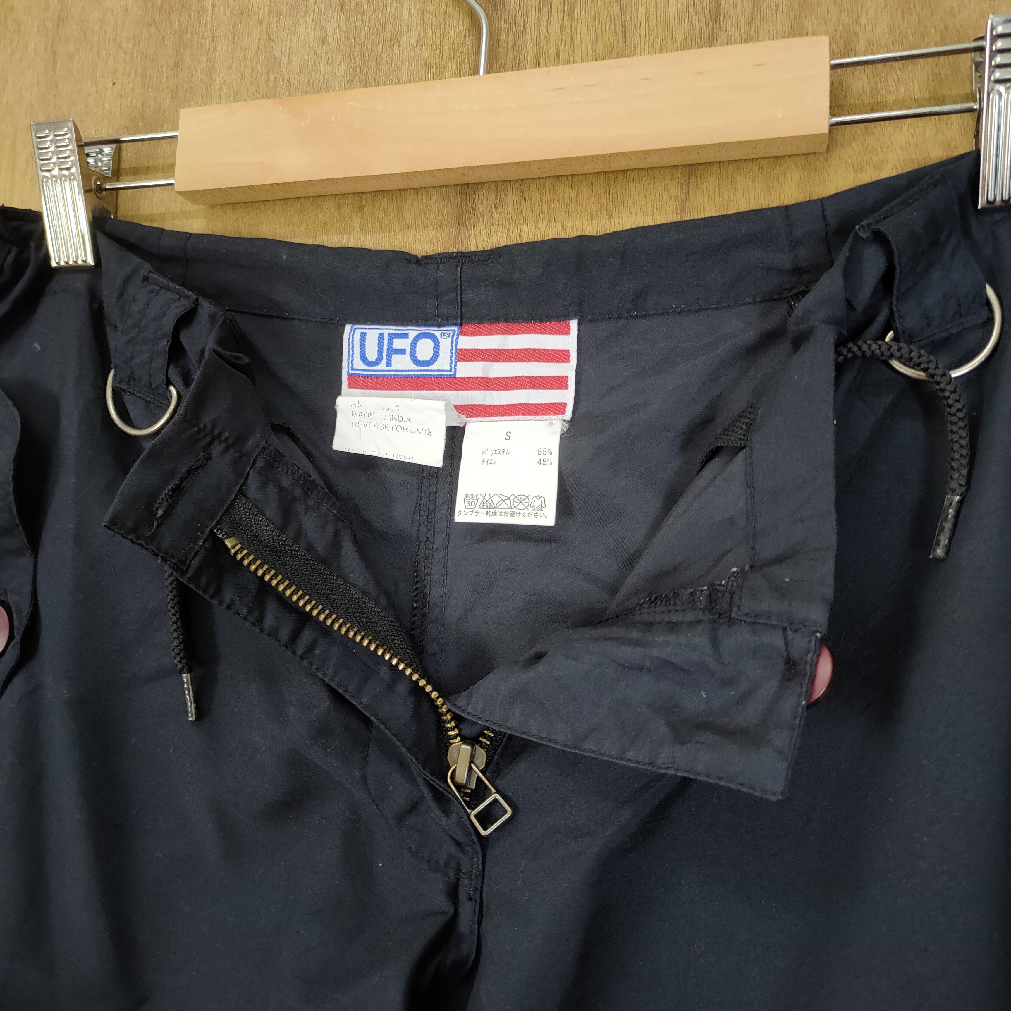 Japanese Brand × Seditionaries × Vintage VINTAGE UFO WOMEN BONDAGE CARGO PANTS/ PARACHUTE PANTS Size 29" - 11 Thumbnail