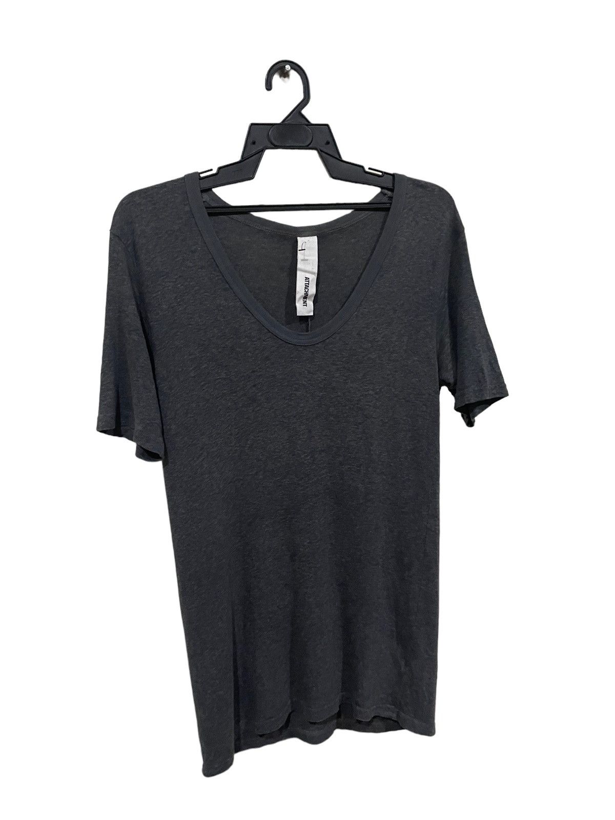 Attachment Rare🔥Attachment Wide Collar Blank Tee Size US M / EU 48-50 / 2 - 2 Thumbnail