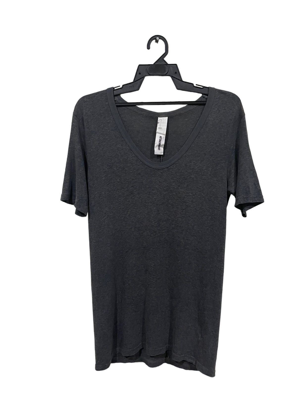 Rare🔥Attachment Wide Collar Blank Tee