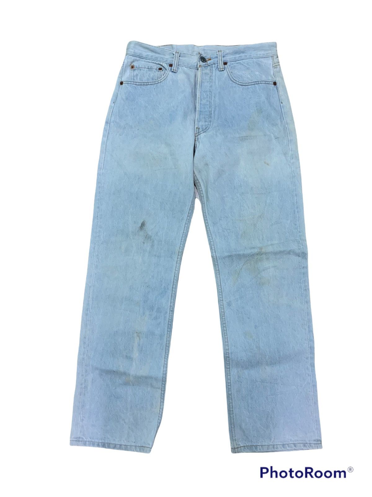 Levi's Vintage Clothing Levi's 501 Faded Vintage 90s Jeans Size US 32 / EU 48 - 1 Thumbnail