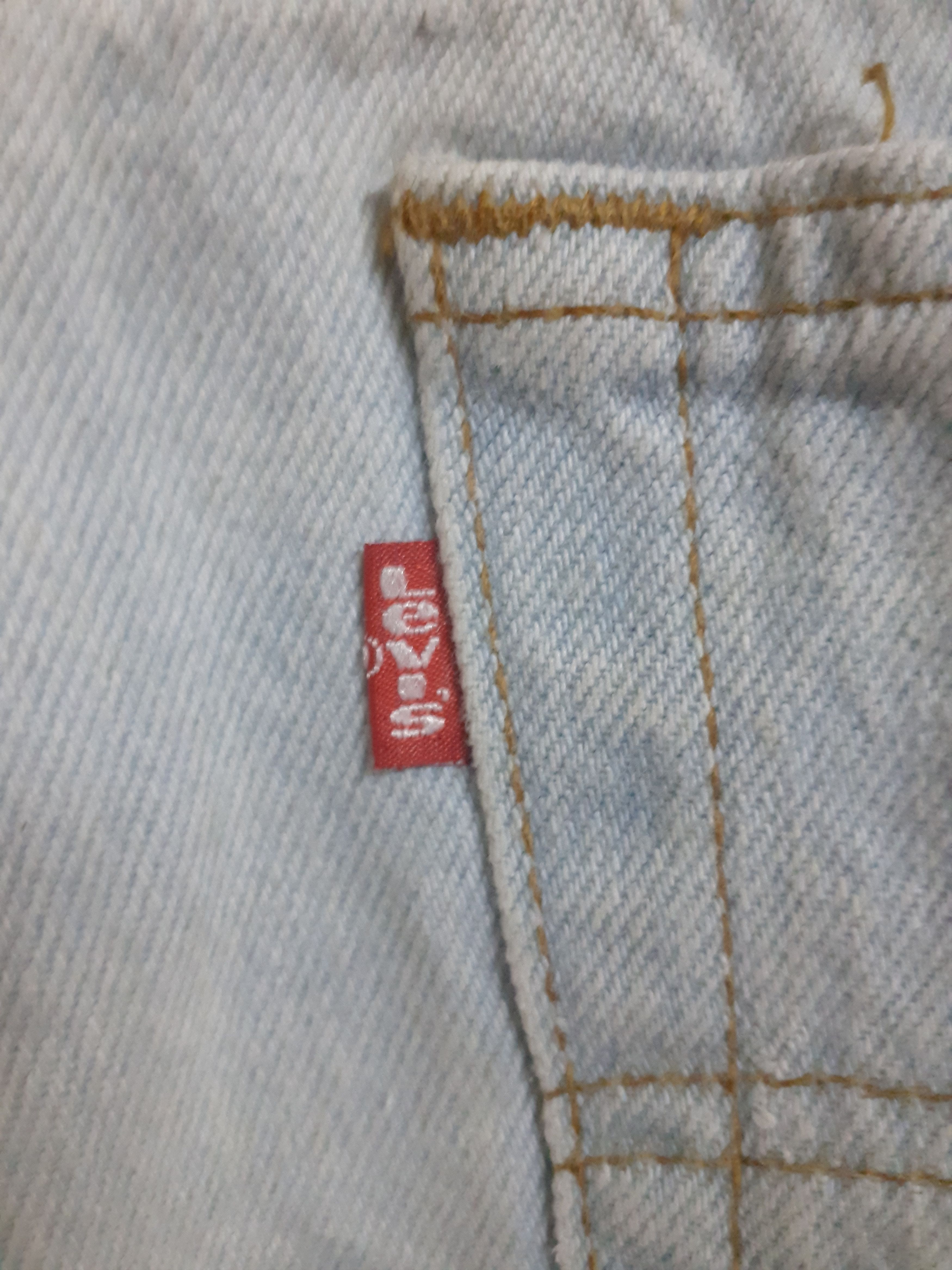 Levi's Vintage Clothing Levi's 501 Faded Vintage 90s Jeans Size US 32 / EU 48 - 5 Thumbnail